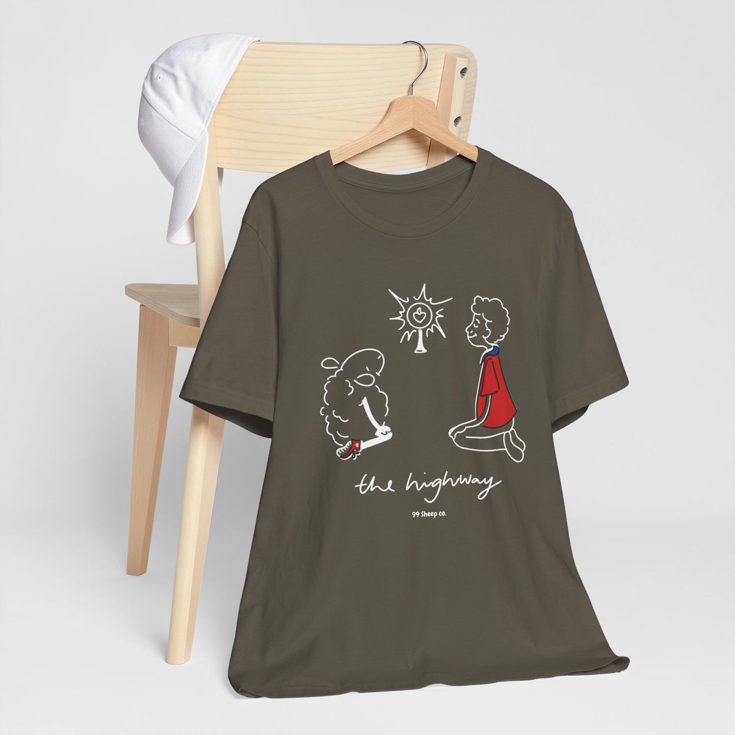 Carlo Acutis The Eucharist - 99 Sheep Signature Collection - Premium Unisex Adult Tee Shirt