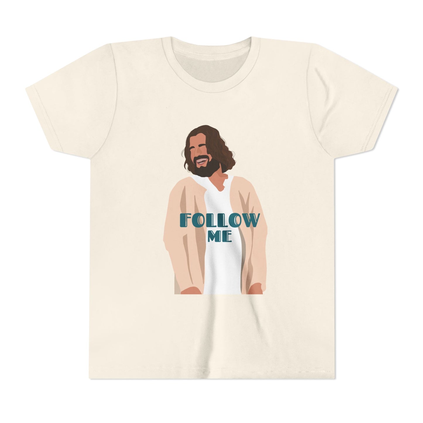 Jesus - Follow Me - 99 Sheep Signature Collection - Premium Unisex Youth Shirt