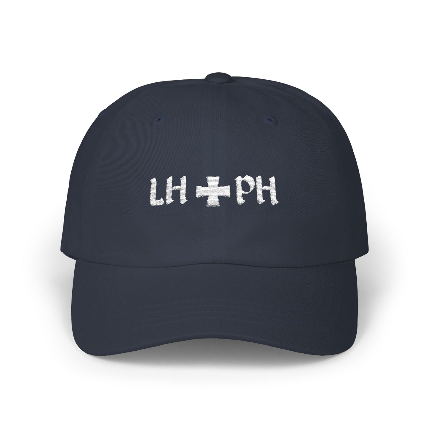Life's Hard, Pray Harder - Classic Dad Cap (White Embroidery)