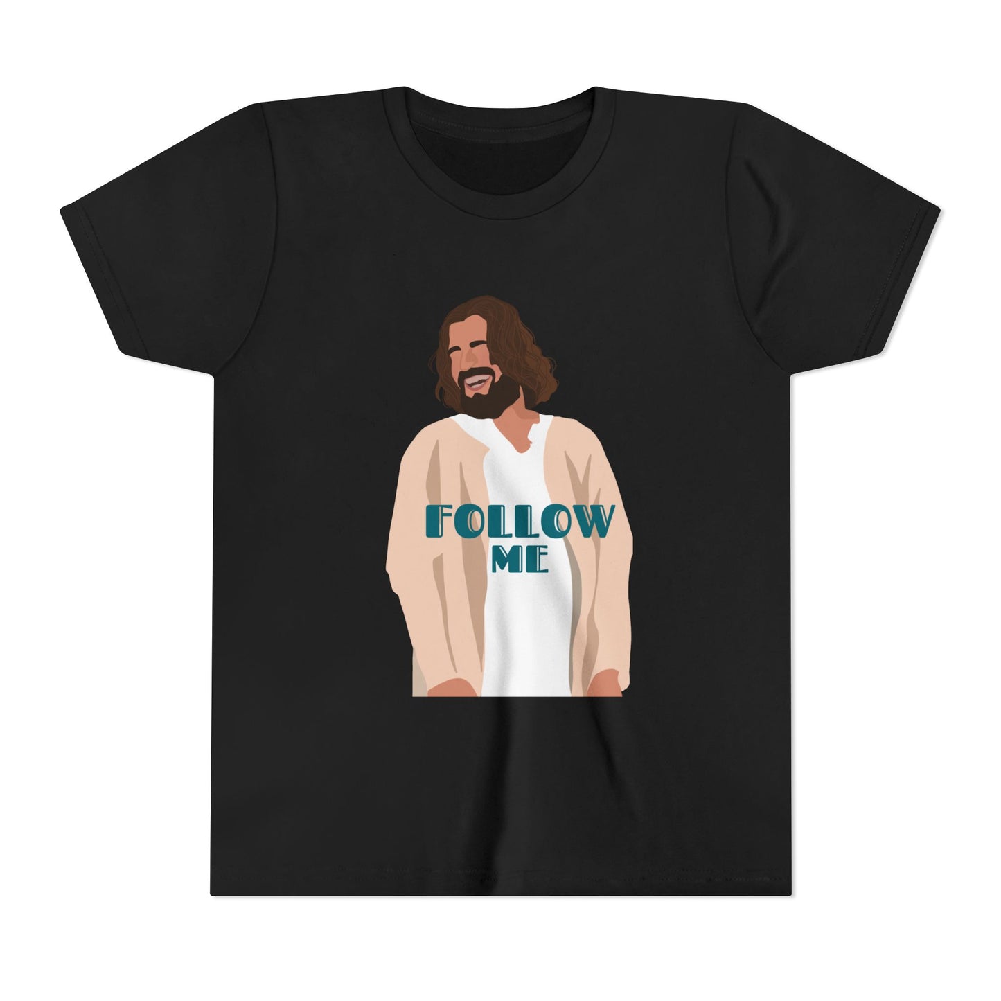 Jesus - Follow Me - 99 Sheep Signature Collection - Premium Unisex Youth Shirt