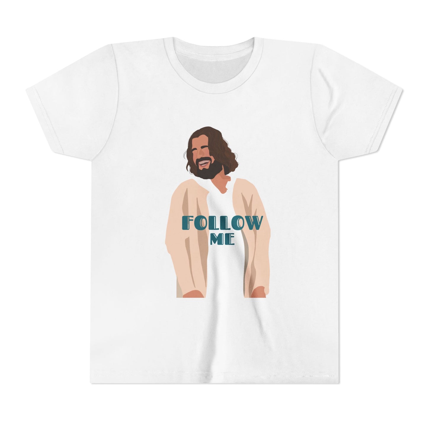 Jesus - Follow Me - 99 Sheep Signature Collection - Premium Unisex Youth Shirt
