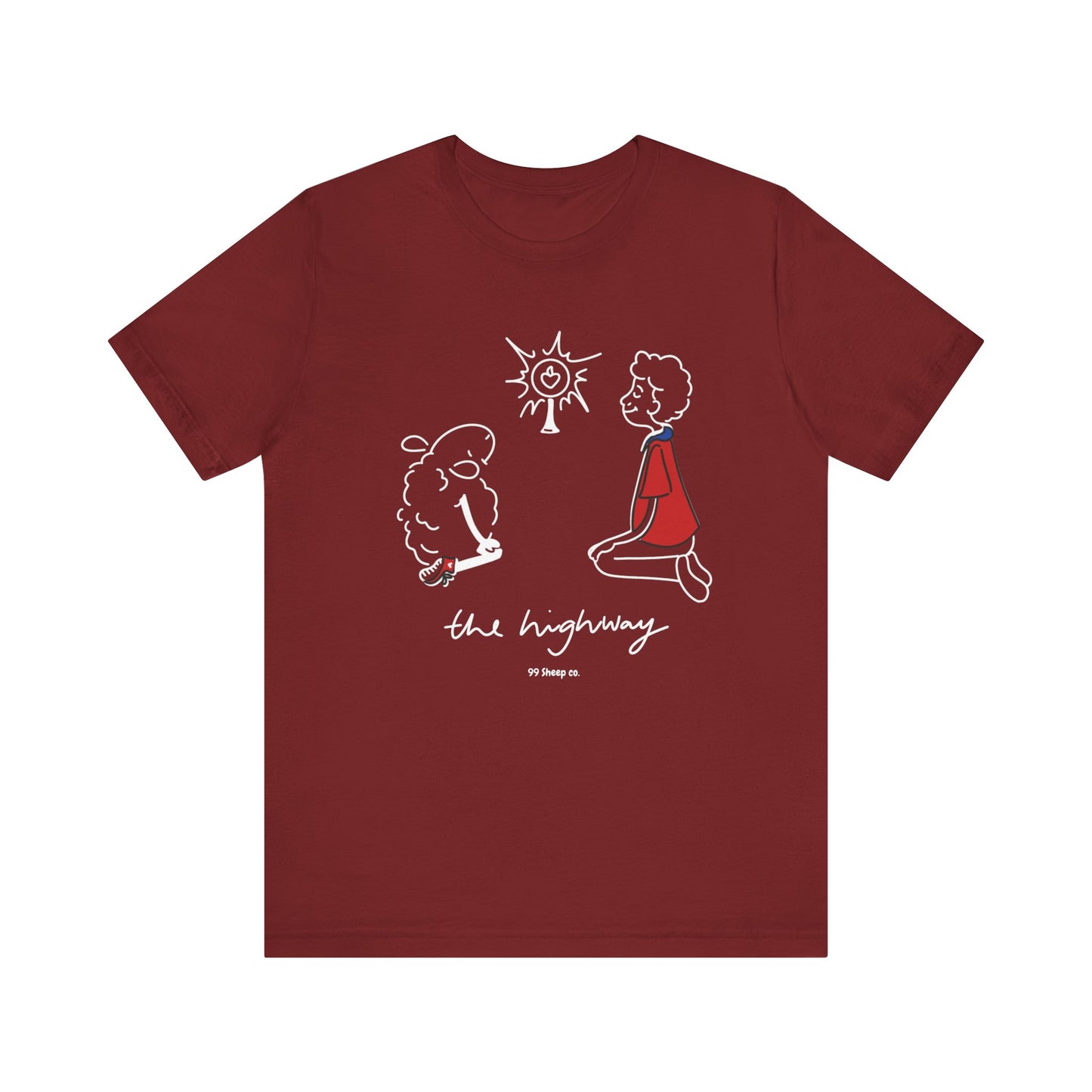 Carlo Acutis The Eucharist - 99 Sheep Signature Collection - Premium Unisex Adult Tee Shirt