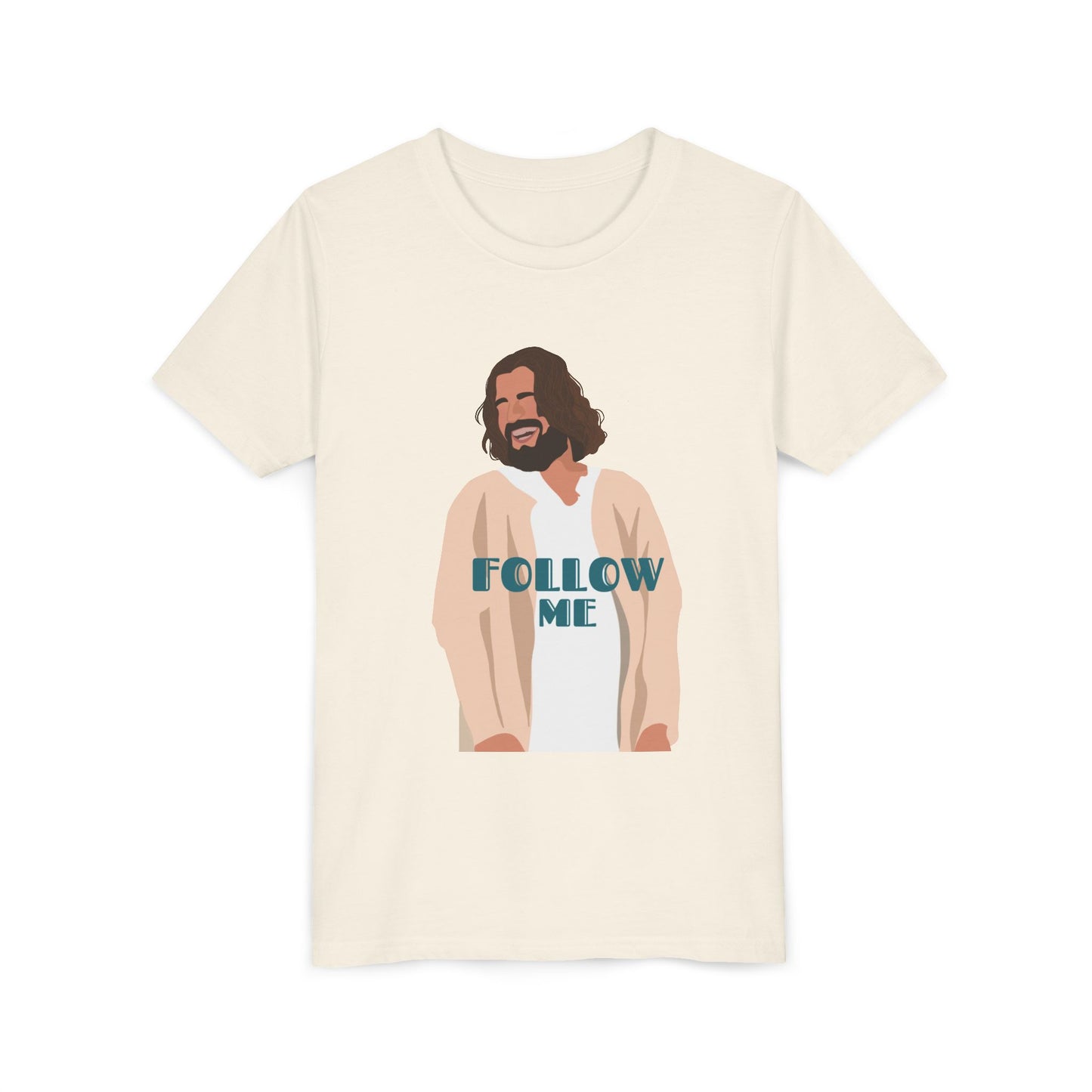 Jesus - Follow Me - 99 Sheep Signature Collection - Premium Unisex Youth Shirt