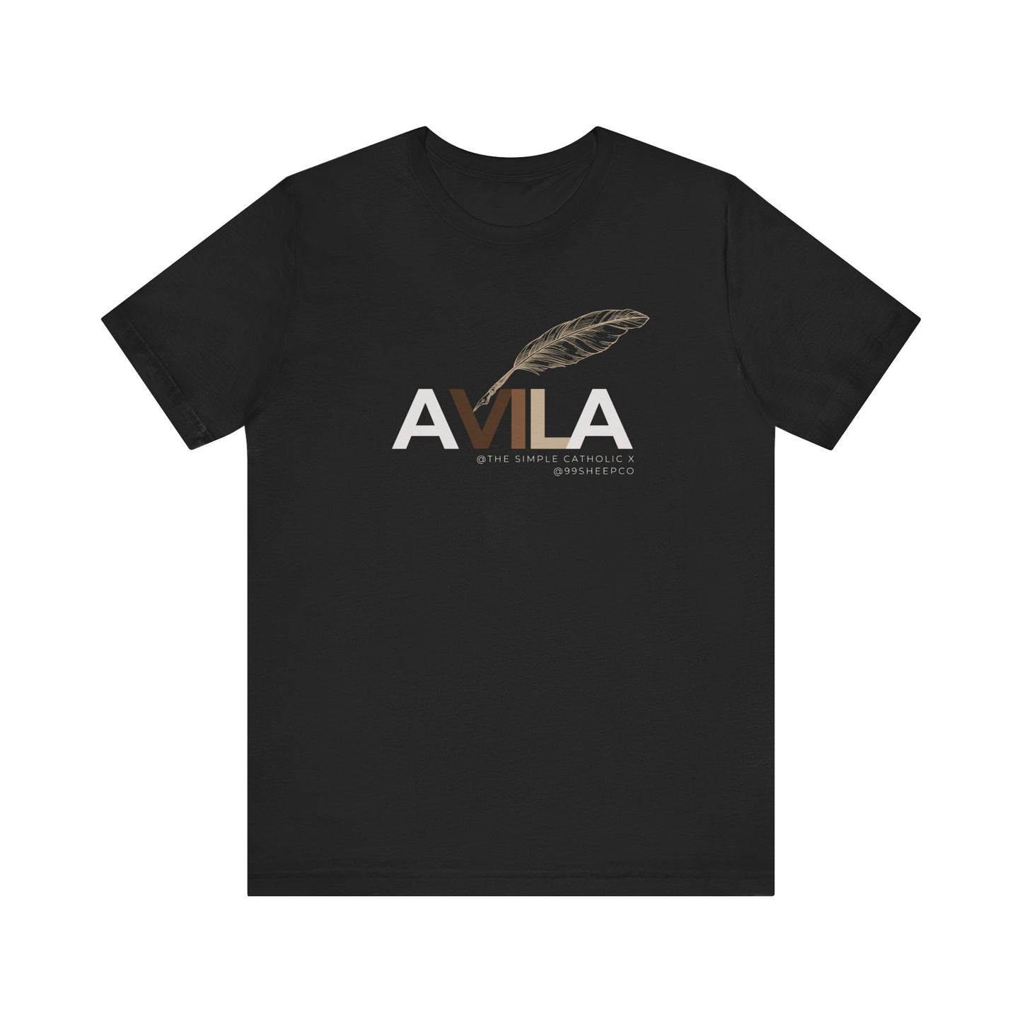 St Teresa of Avila (@TheSimpleCatholic) - Premium Unisex Tee