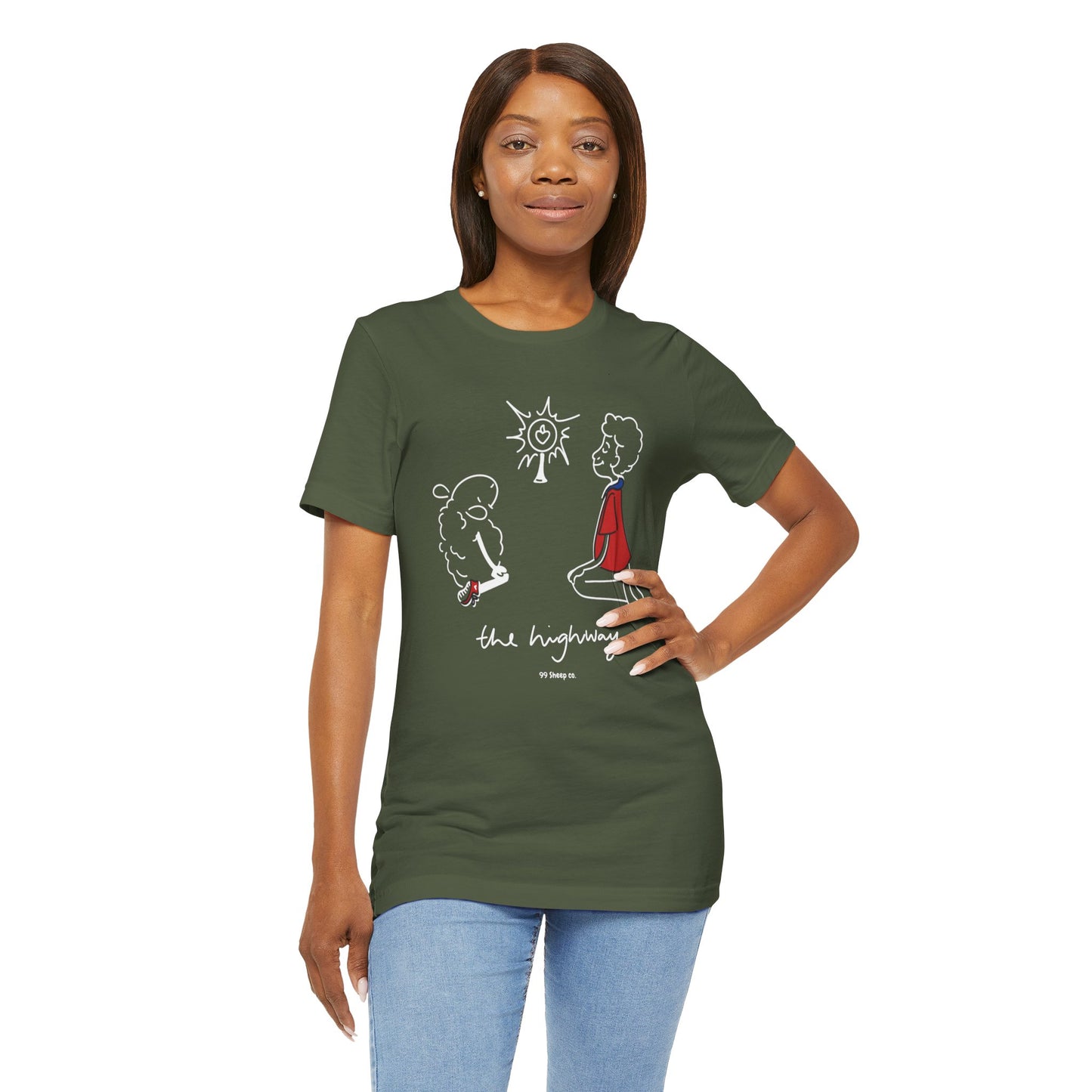 Carlo Acutis The Eucharist - 99 Sheep Signature Collection - Premium Unisex Adult Tee Shirt