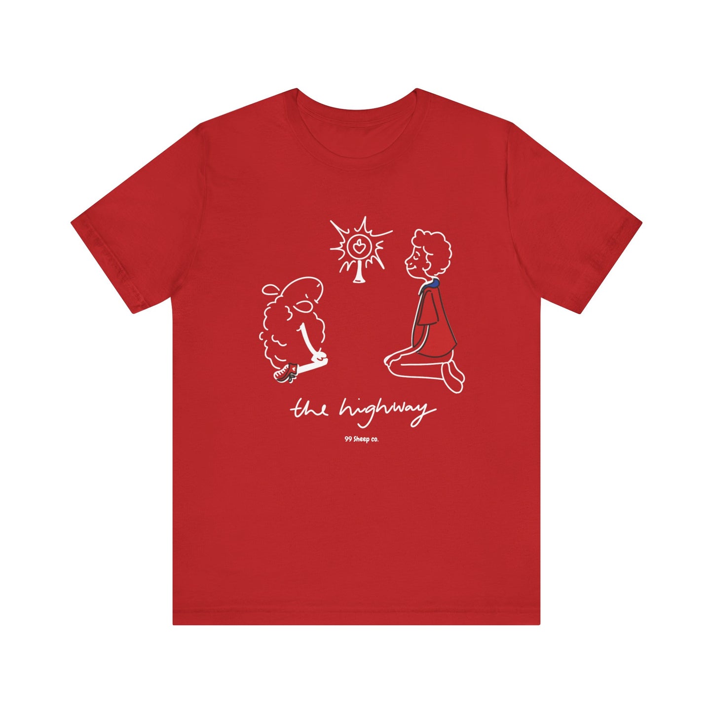Carlo Acutis The Eucharist - 99 Sheep Signature Collection - Premium Unisex Adult Tee Shirt