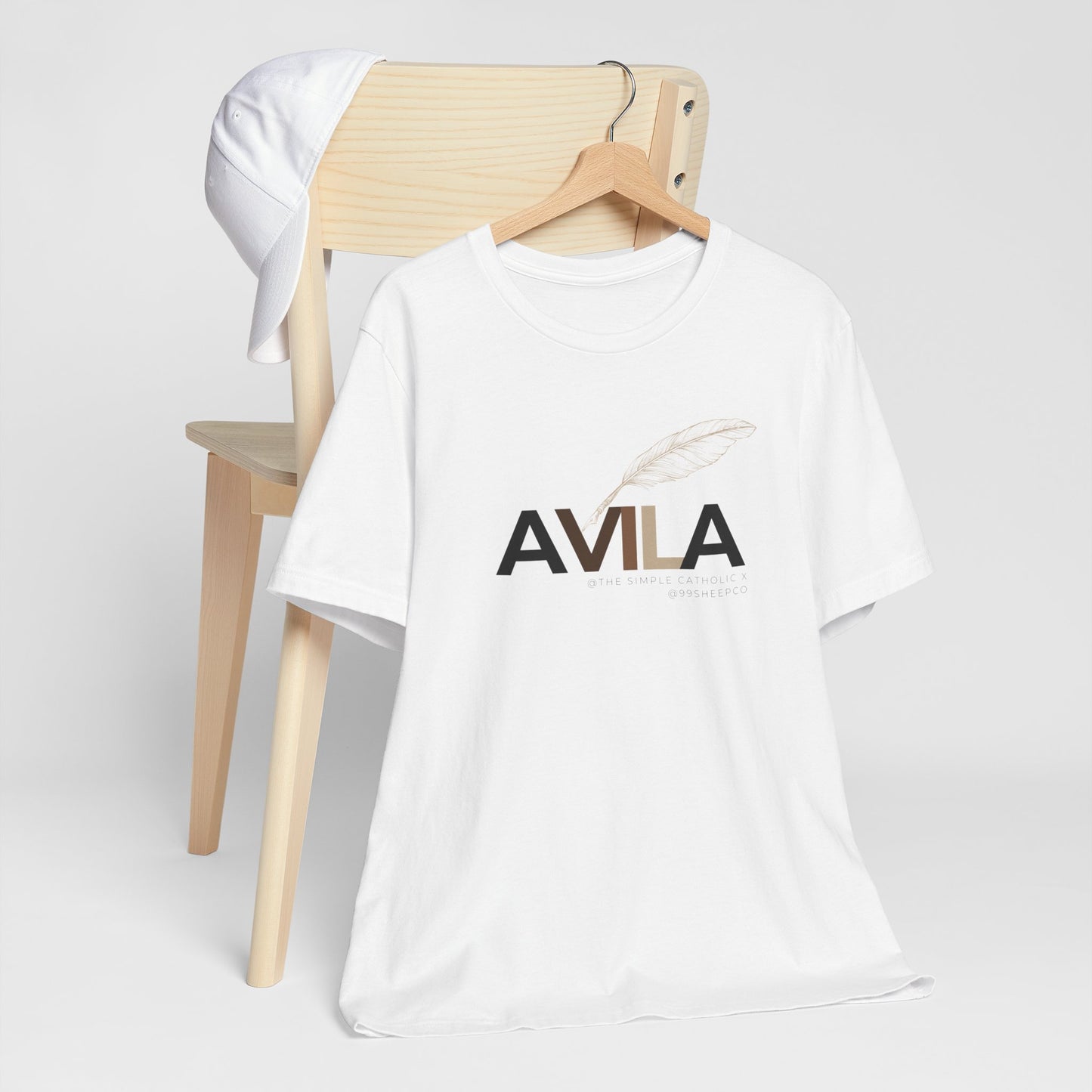 St Teresa of Avila (@TheSimpleCatholic) - Premium Unisex Tee
