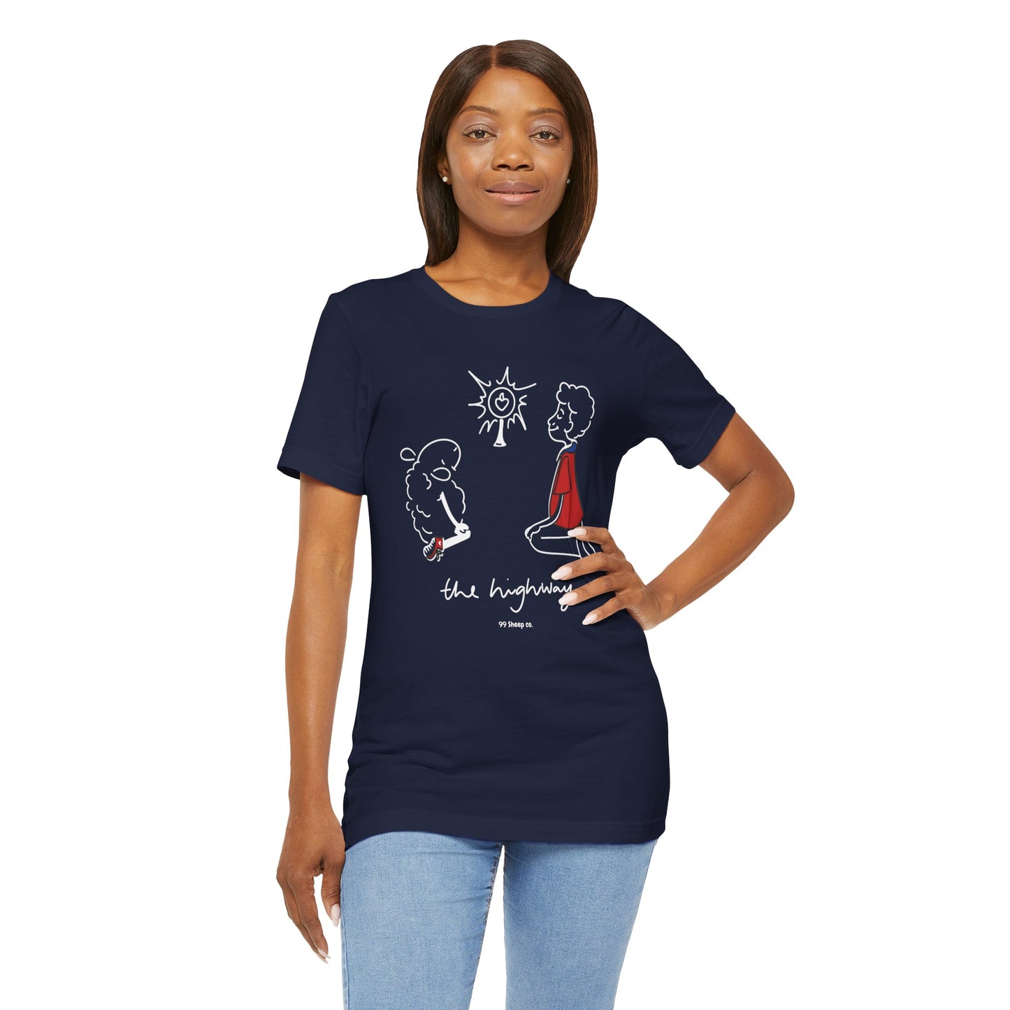 Carlo Acutis The Eucharist - 99 Sheep Signature Collection - Premium Unisex Adult Tee Shirt