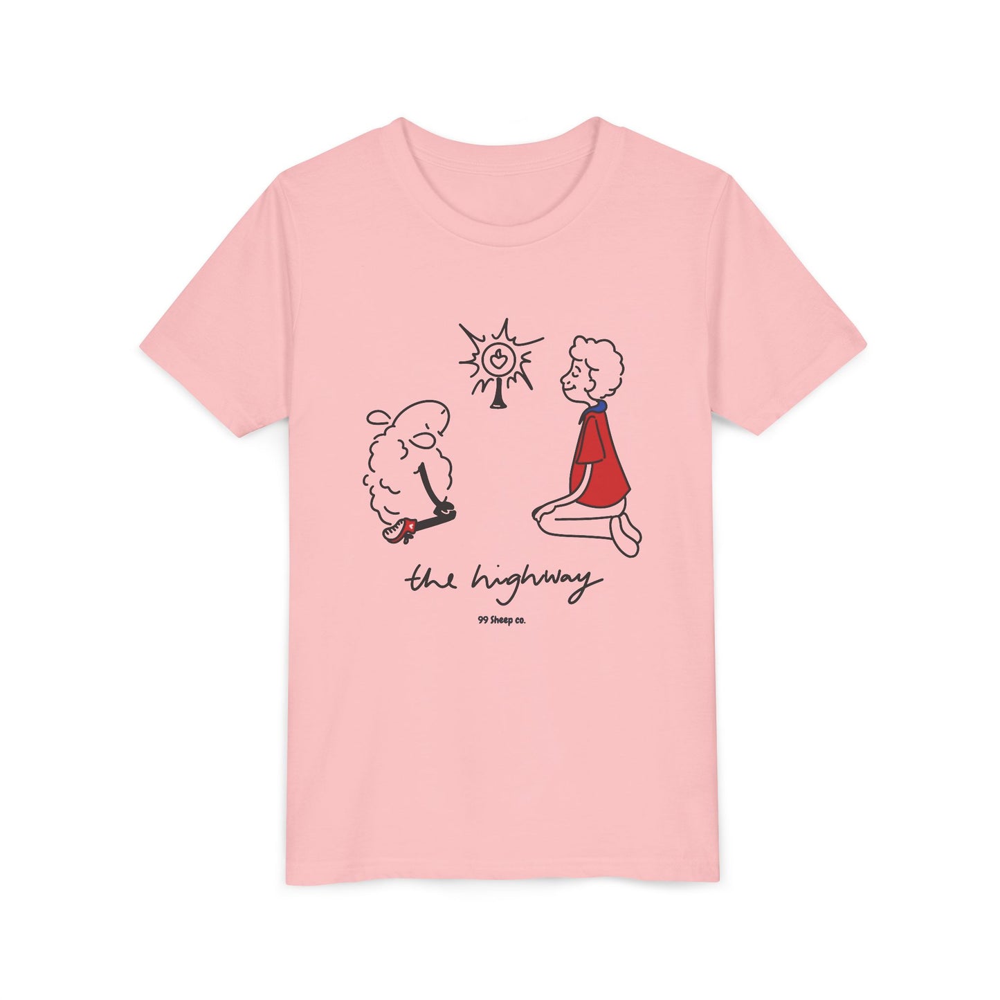 Carlo Acutis The Eucharist - 99 Sheep Signature Collection - Premium Unisex Youth Shirt