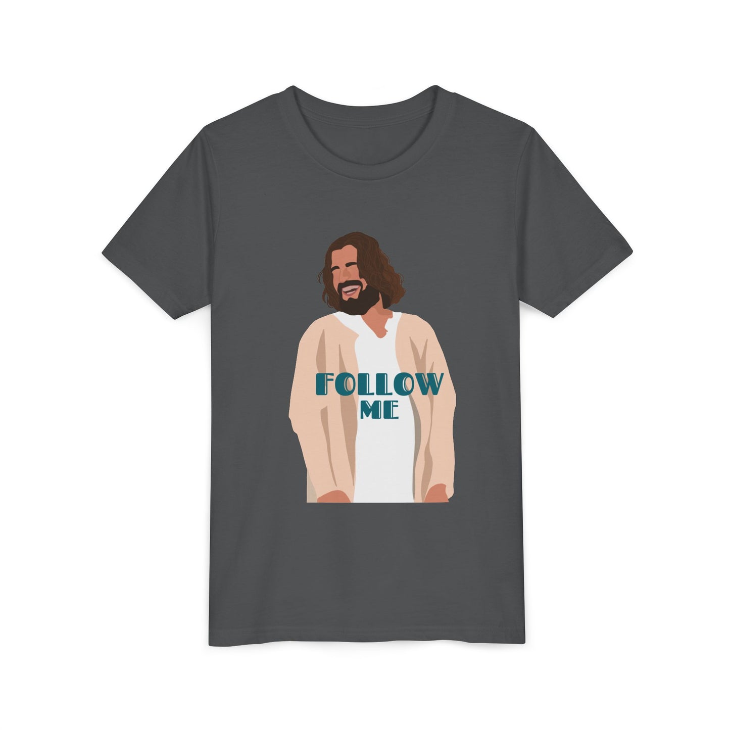 Jesus - Follow Me - 99 Sheep Signature Collection - Premium Unisex Youth Shirt