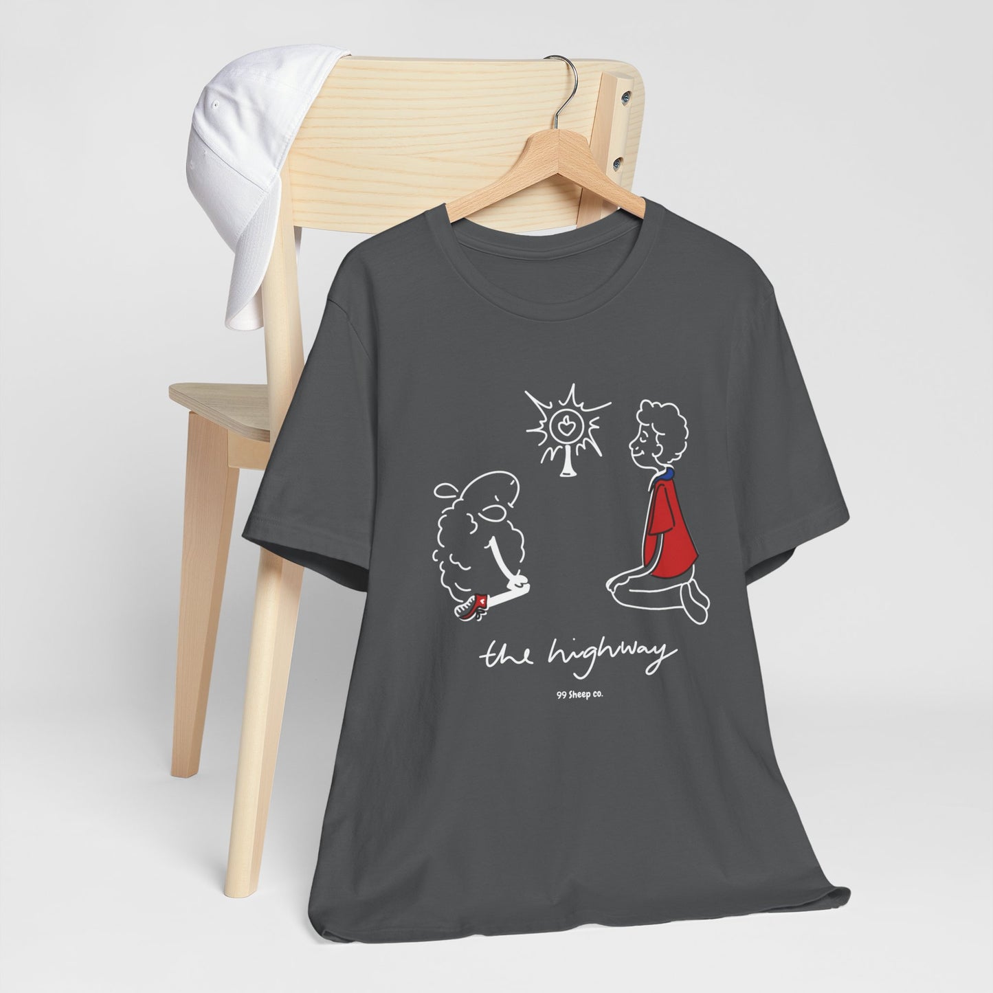 Carlo Acutis The Eucharist - 99 Sheep Signature Collection - Premium Unisex Adult Tee Shirt