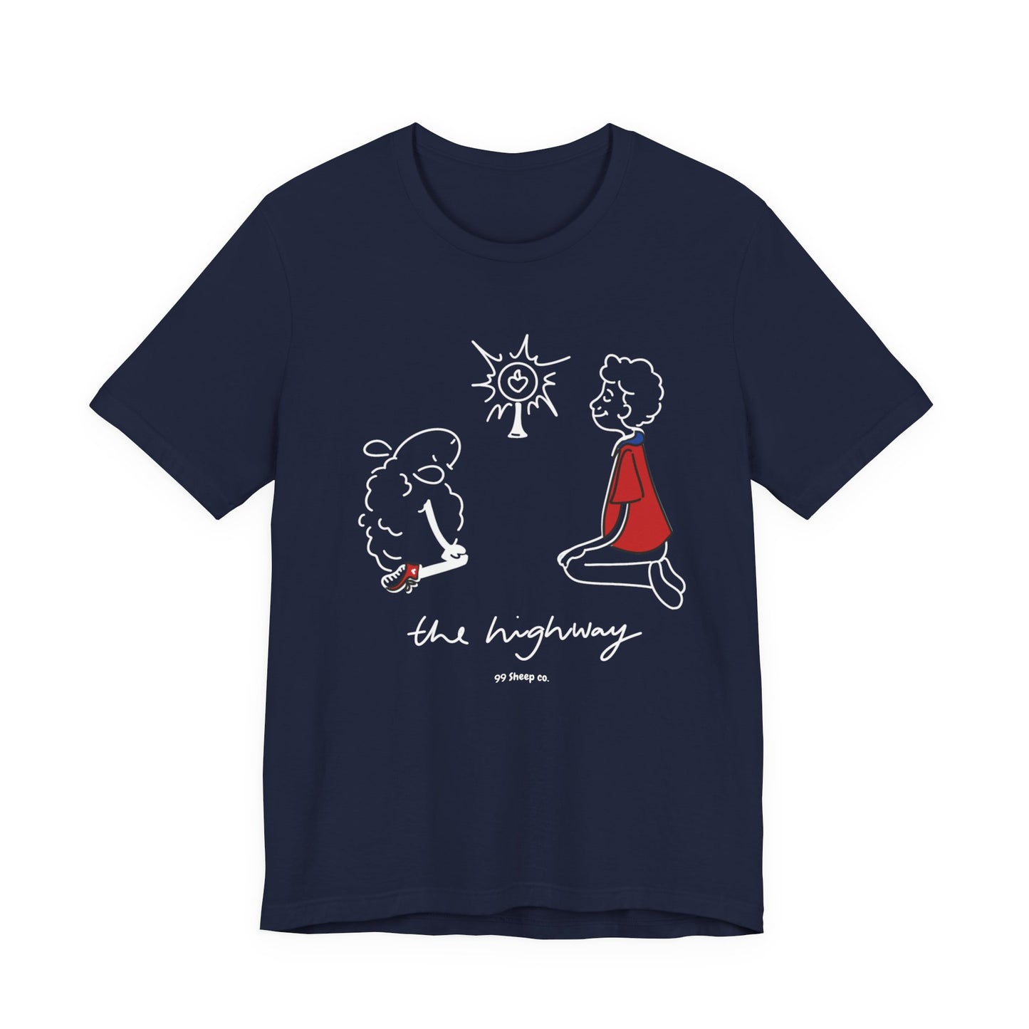 Carlo Acutis The Eucharist - 99 Sheep Signature Collection - Premium Unisex Adult Tee Shirt
