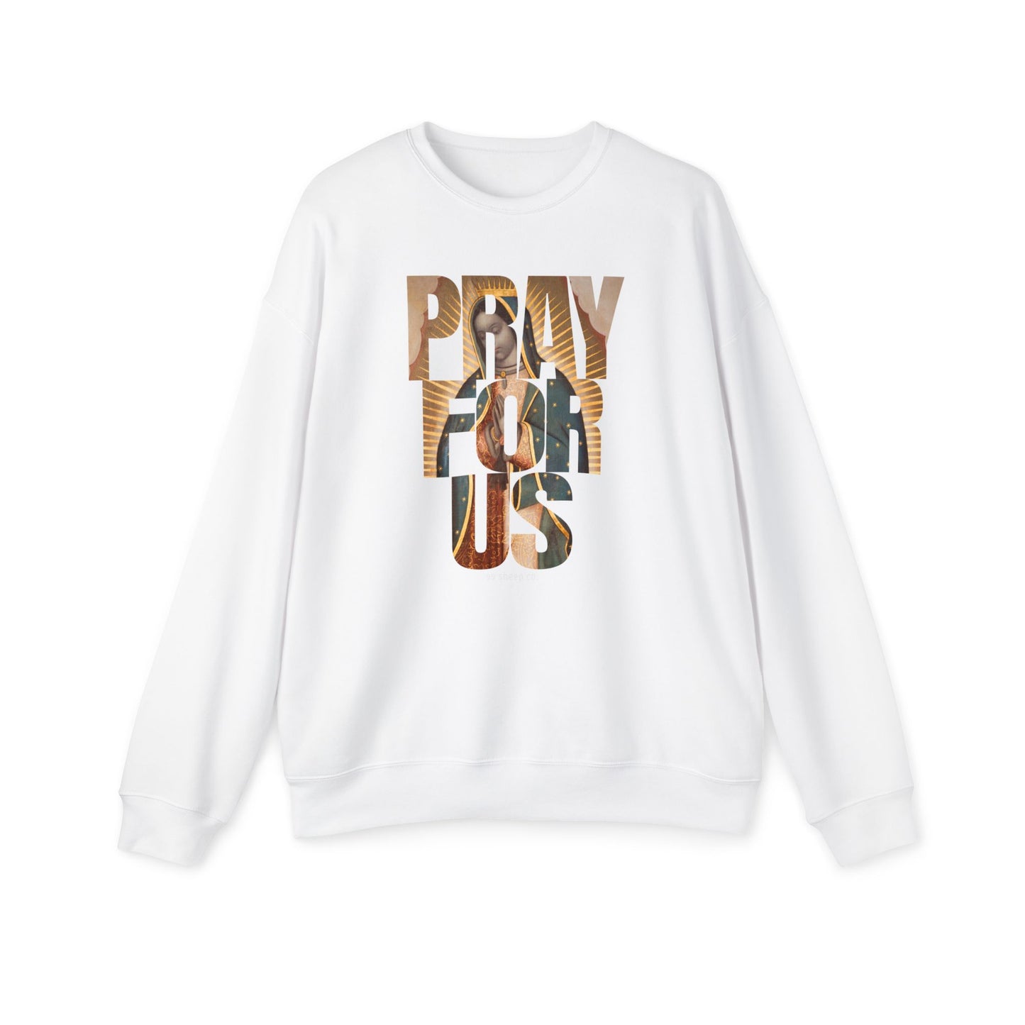 Our Lady of Guadalupe - Pray for us - Unisex Drop Shoulder Sweatshirt