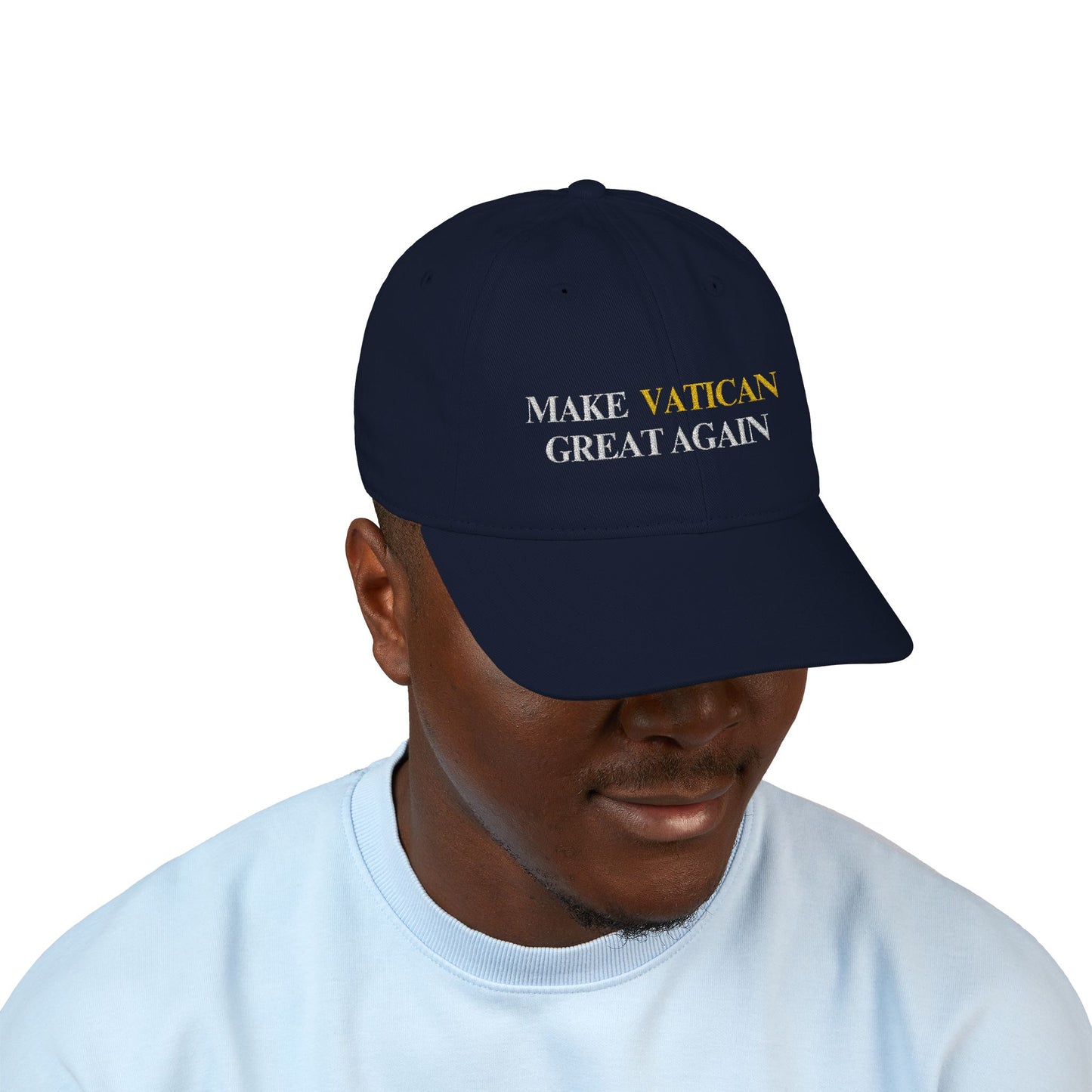 Make Vatican Great Again - Embroidered Organic Baseball Cap