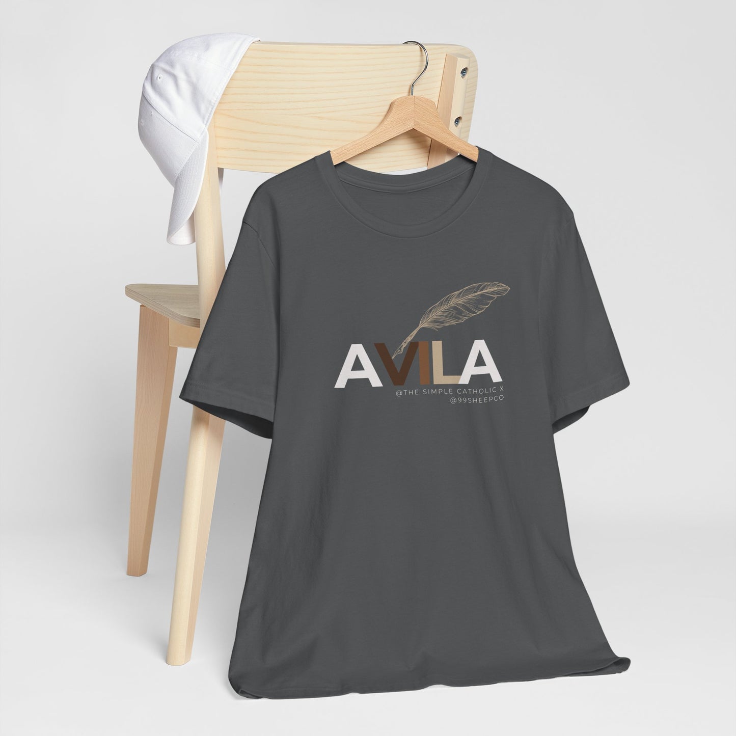 St Teresa of Avila (@TheSimpleCatholic) - Premium Unisex Tee