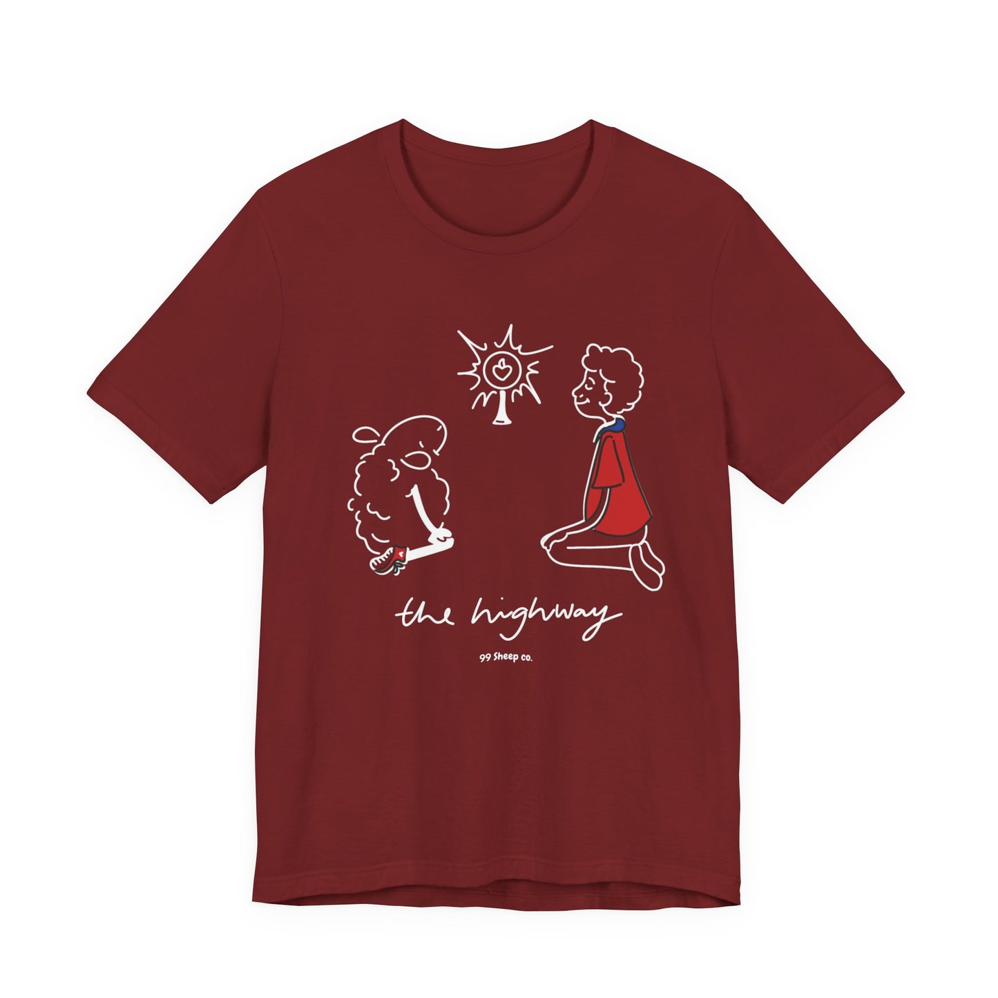 Carlo Acutis The Eucharist - 99 Sheep Signature Collection - Premium Unisex Adult Tee Shirt