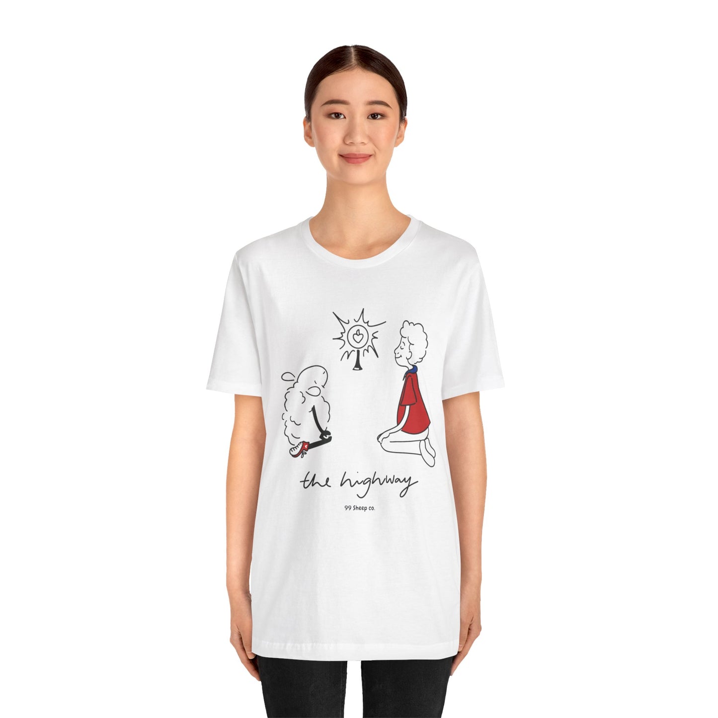 Carlo Acutis The Eucharist - 99 Sheep Signature Collection - Premium Unisex Adult Tee Shirt