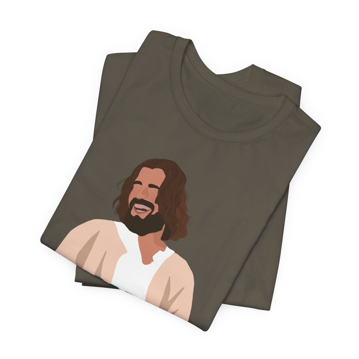 Jesus - Follow Me - 99 Sheep Signature Collection - Premium Unisex Adult Tee Shirt