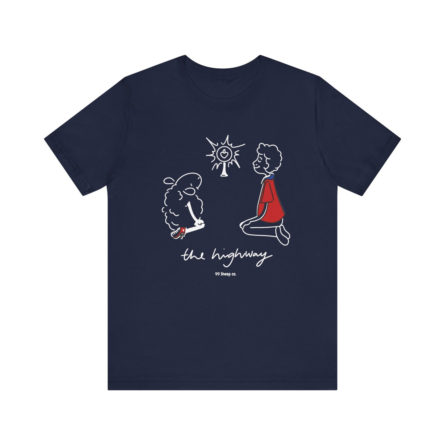 Carlo Acutis The Eucharist - 99 Sheep Signature Collection - Premium Unisex Adult Tee Shirt