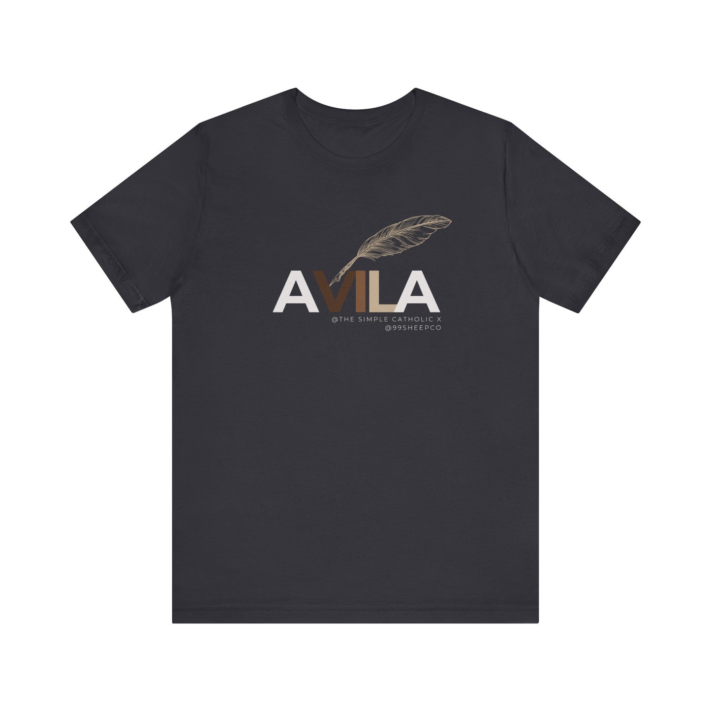 St Teresa of Avila (@TheSimpleCatholic) - Premium Unisex Tee
