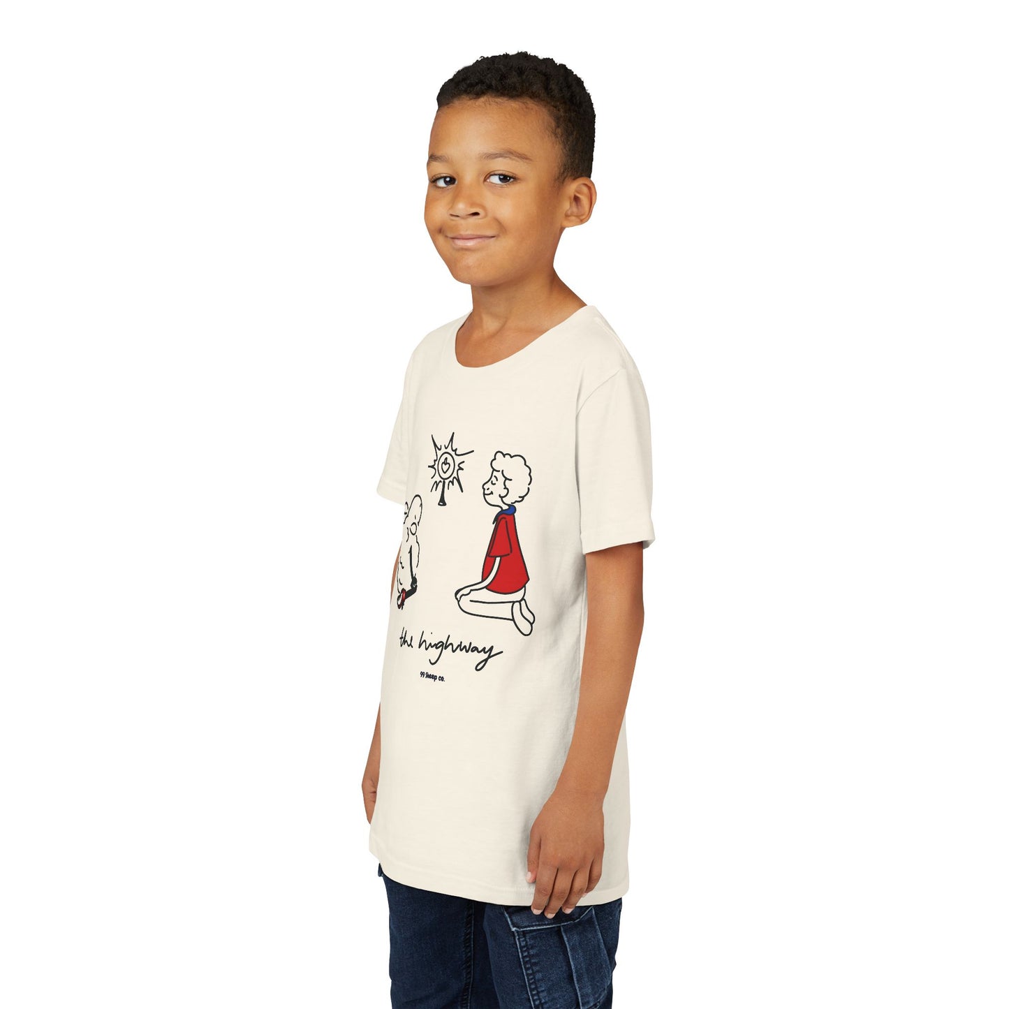 Carlo Acutis The Eucharist - 99 Sheep Signature Collection - Premium Unisex Youth Shirt