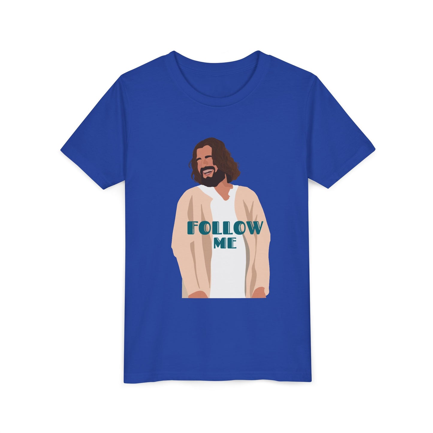 Jesus - Follow Me - 99 Sheep Signature Collection - Premium Unisex Youth Shirt