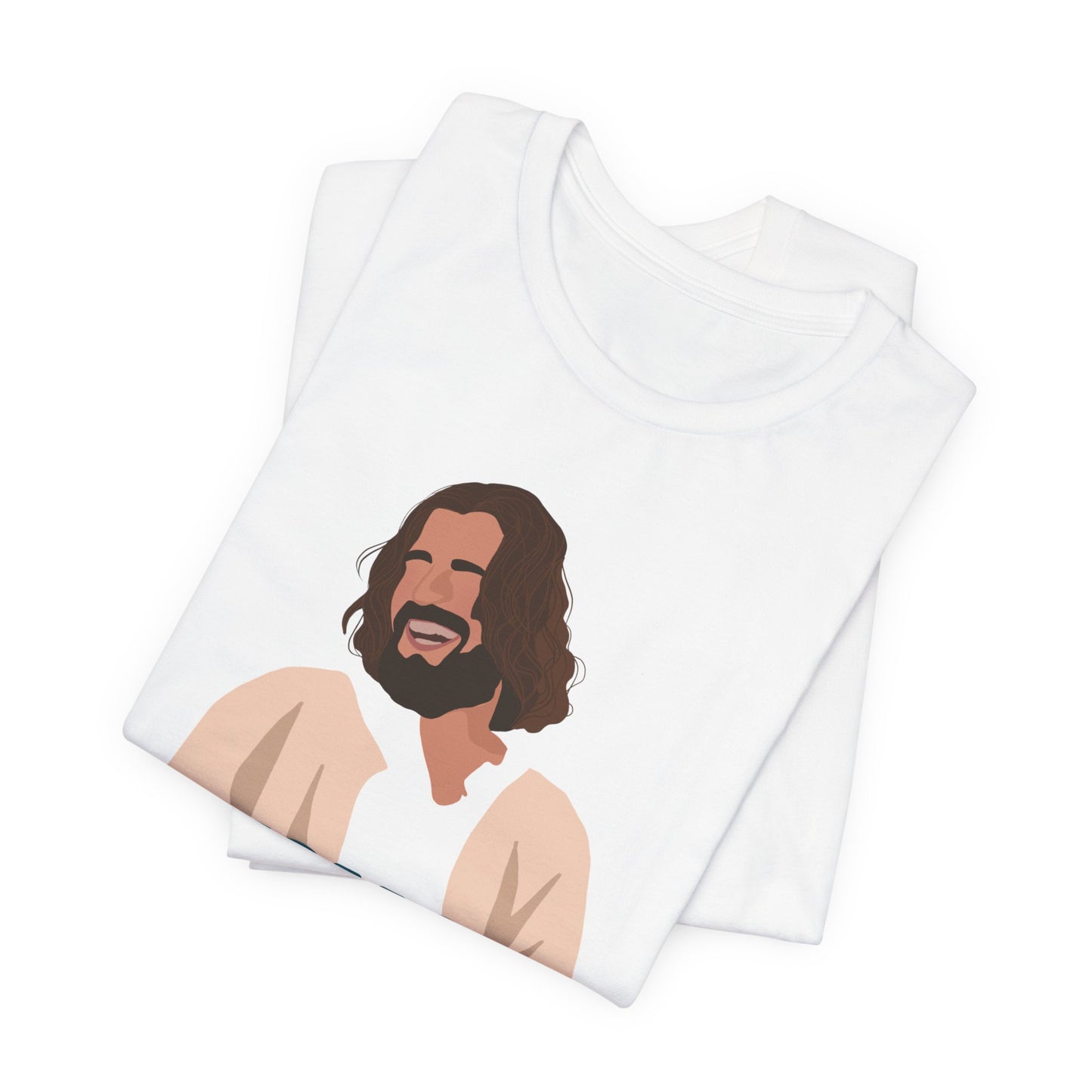 Jesus - Follow Me - 99 Sheep Signature Collection - Premium Unisex Adult Tee Shirt