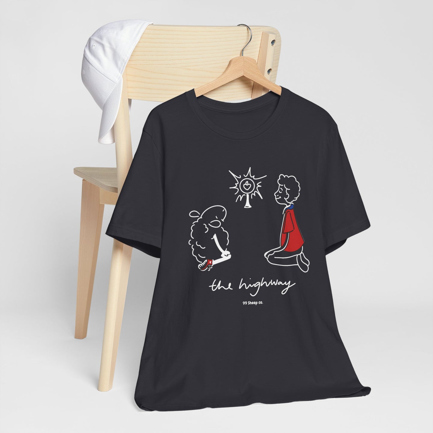 Carlo Acutis The Eucharist - 99 Sheep Signature Collection - Premium Unisex Adult Tee Shirt