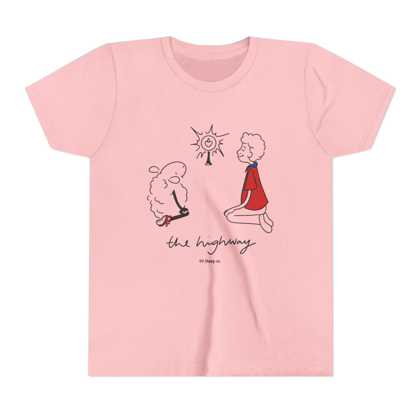 Carlo Acutis The Eucharist - 99 Sheep Signature Collection - Premium Unisex Youth Shirt