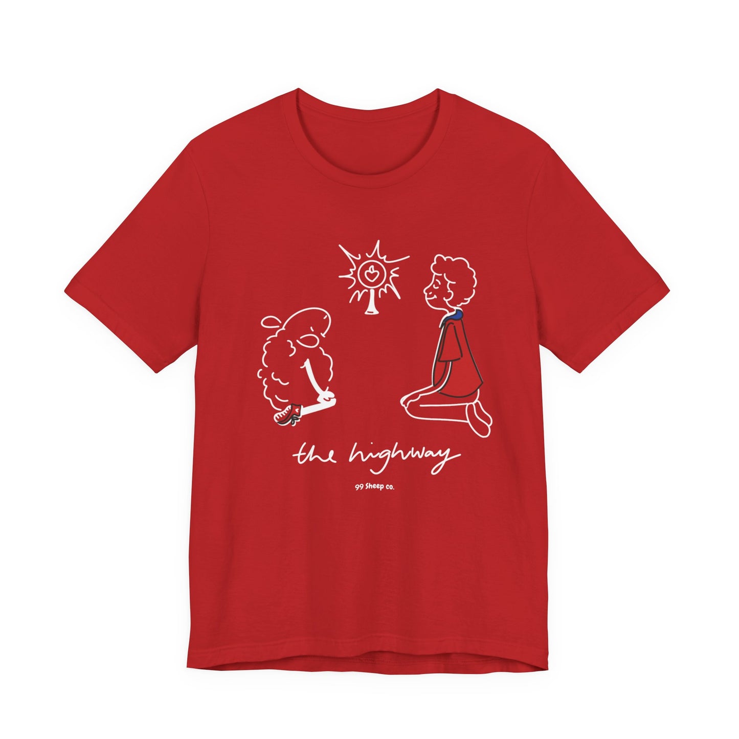 Carlo Acutis The Eucharist - 99 Sheep Signature Collection - Premium Unisex Adult Tee Shirt