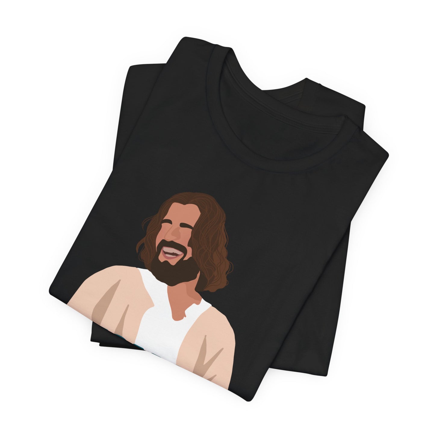 Jesus - Follow Me - 99 Sheep Signature Collection - Premium Unisex Adult Tee Shirt