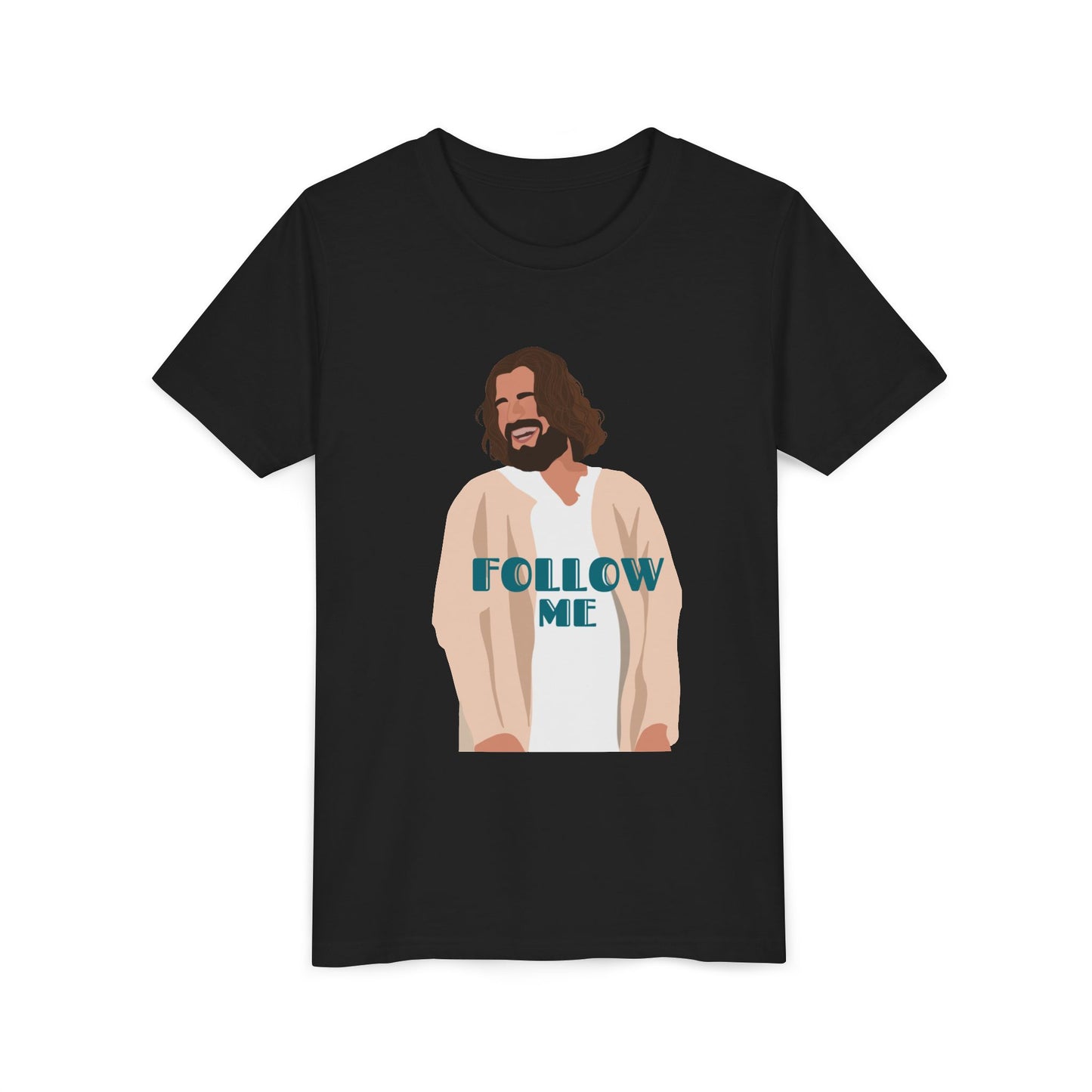 Jesus - Follow Me - 99 Sheep Signature Collection - Premium Unisex Youth Shirt
