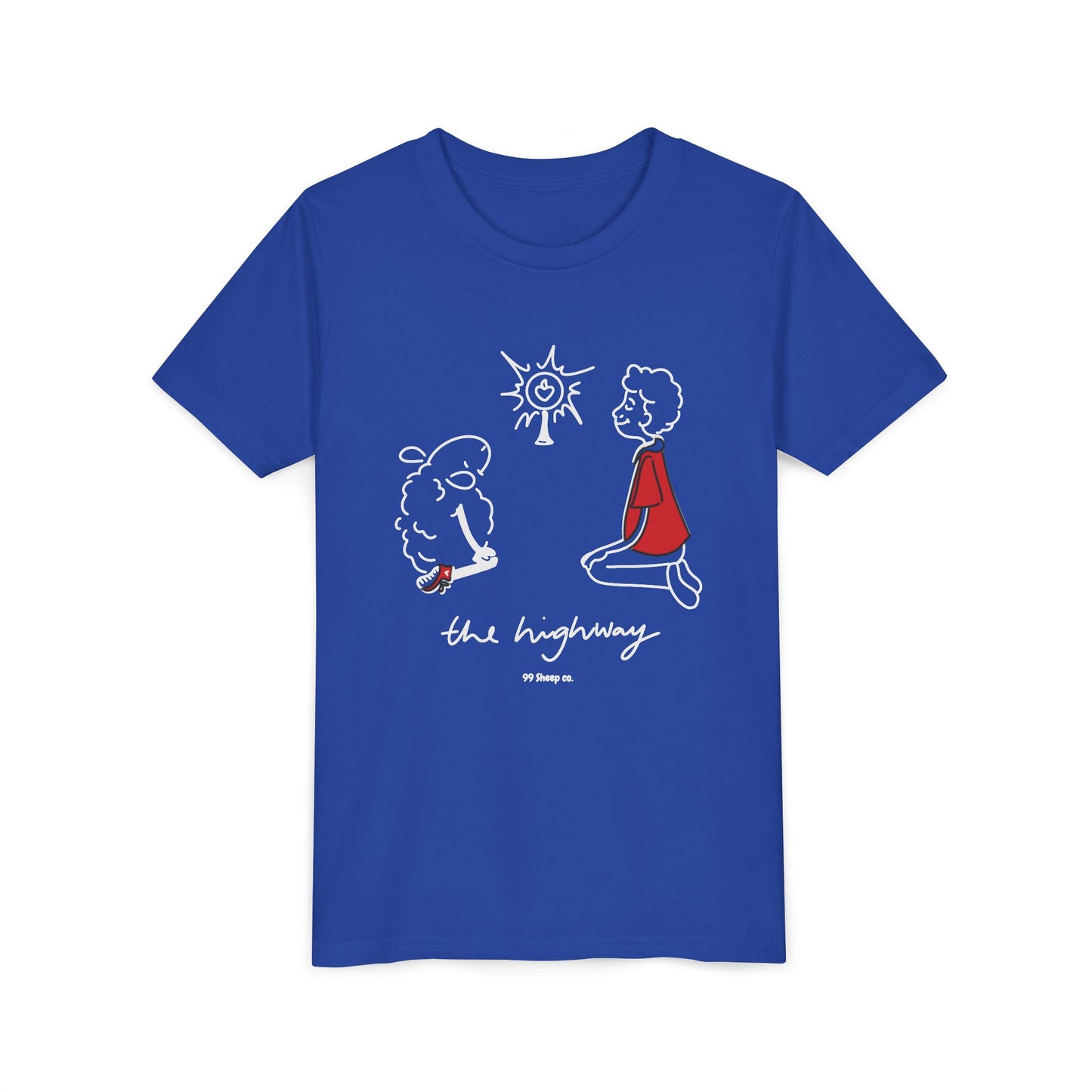 Carlo Acutis The Eucharist - 99 Sheep Signature Collection - Premium Unisex Youth Shirt