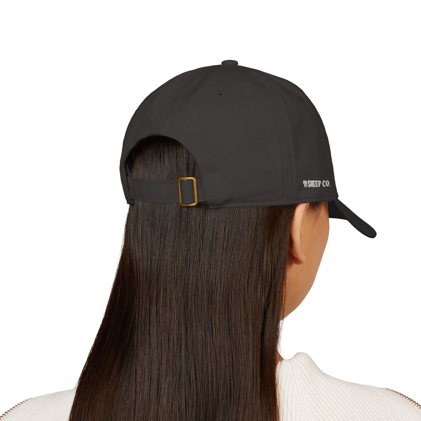 Love them BOTH - Pro Life Frenchie - Embroidered Organic Baseball Cap