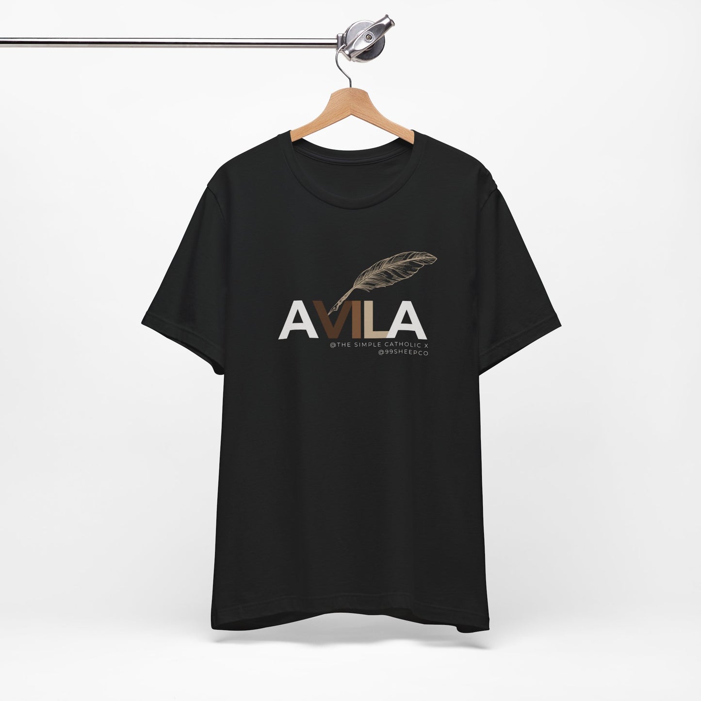 St Teresa of Avila (@TheSimpleCatholic) - Premium Unisex Tee