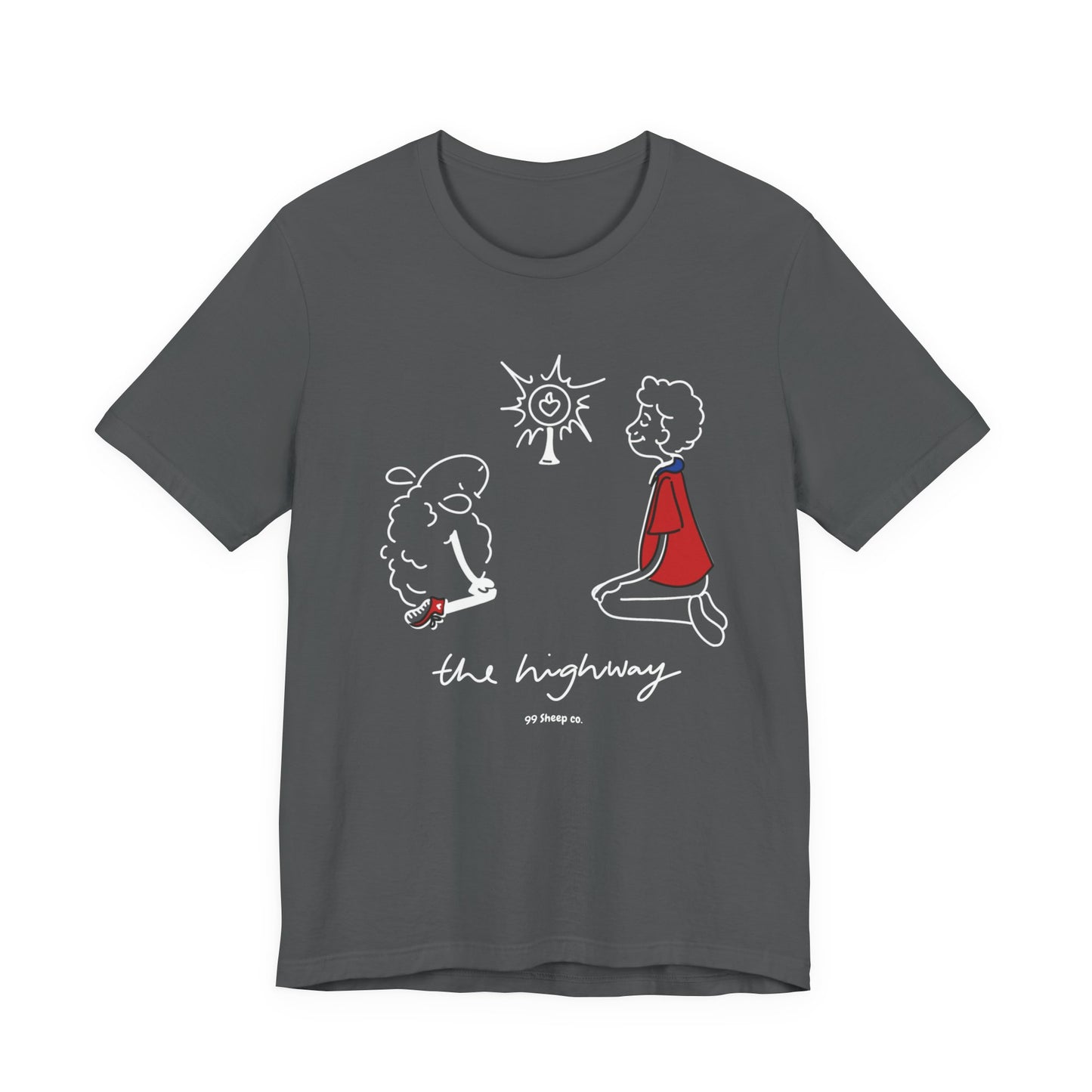 Carlo Acutis The Eucharist - 99 Sheep Signature Collection - Premium Unisex Adult Tee Shirt