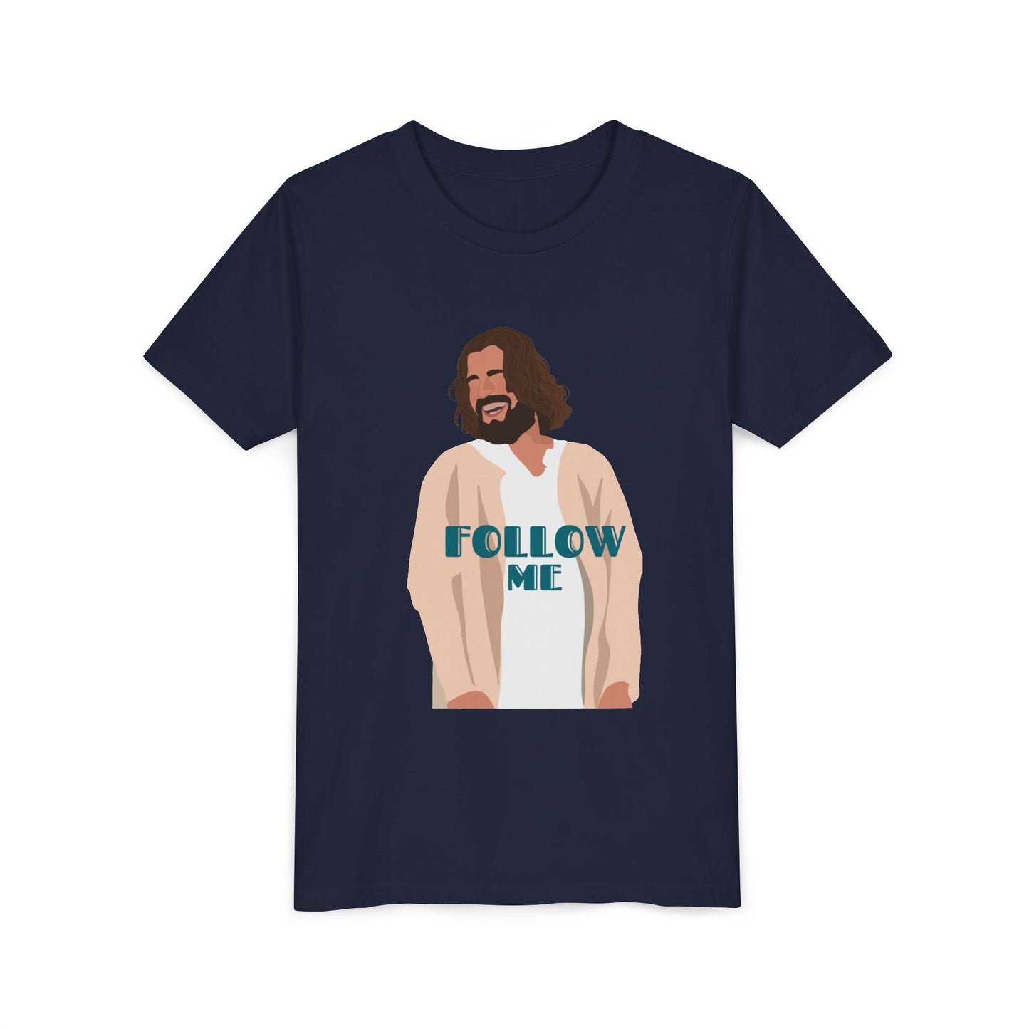 Jesus - Follow Me - 99 Sheep Signature Collection - Premium Unisex Youth Shirt