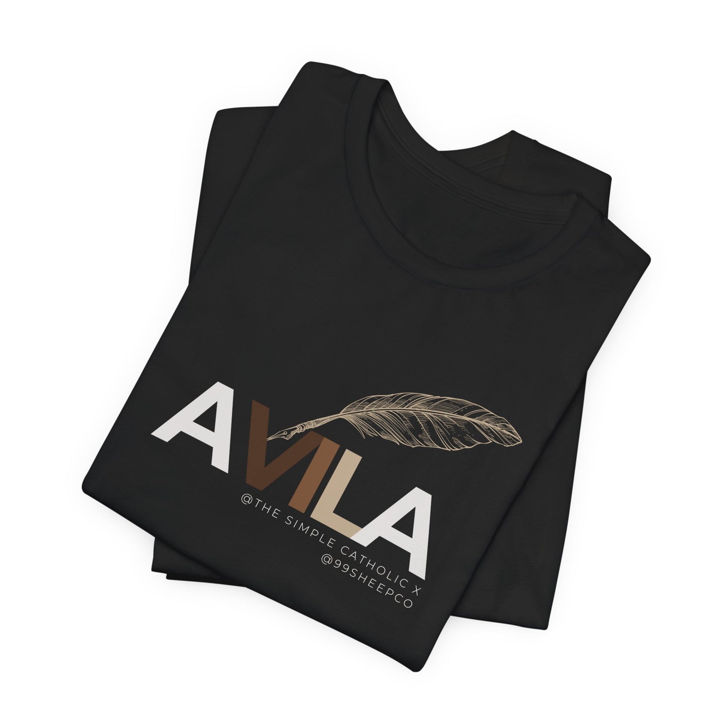 St Teresa of Avila (@TheSimpleCatholic) - Premium Unisex Tee
