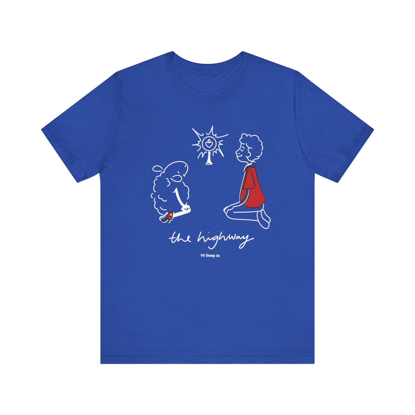 Carlo Acutis The Eucharist - 99 Sheep Signature Collection - Premium Unisex Adult Tee Shirt