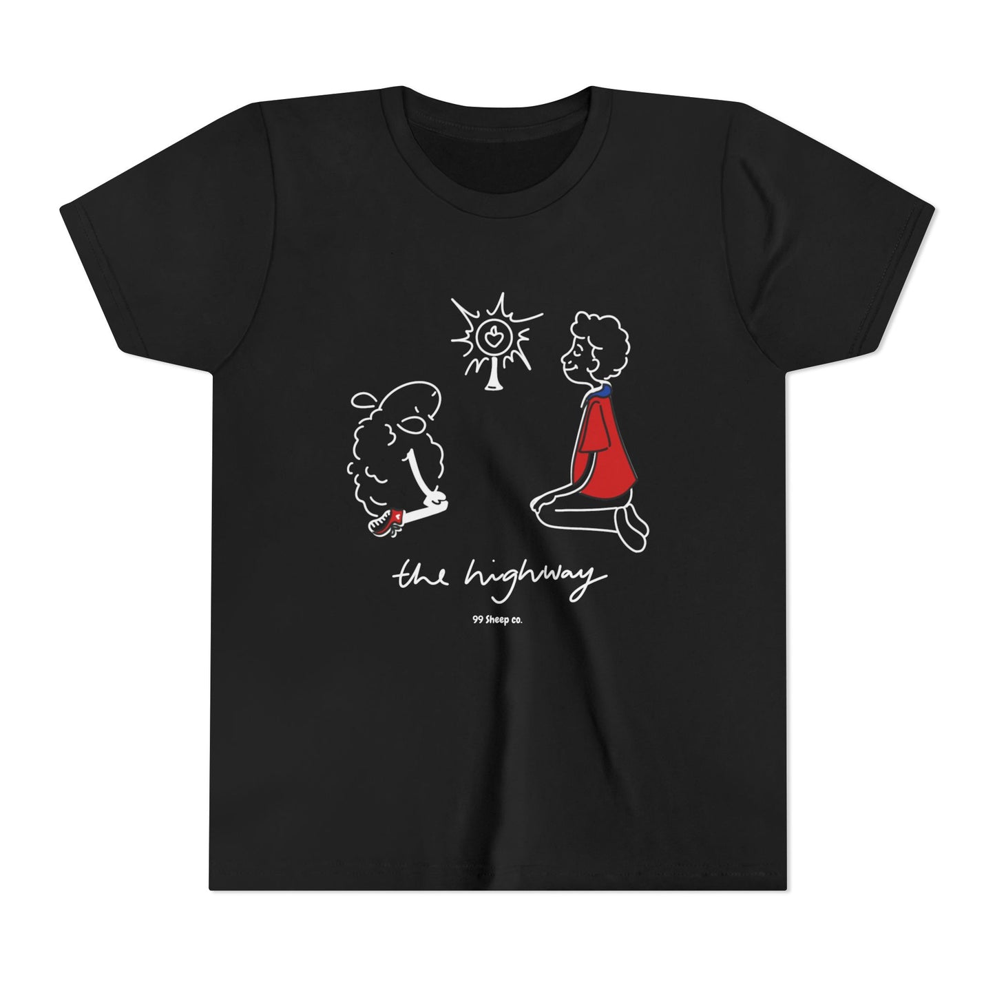Carlo Acutis The Eucharist - 99 Sheep Signature Collection - Premium Unisex Youth Shirt