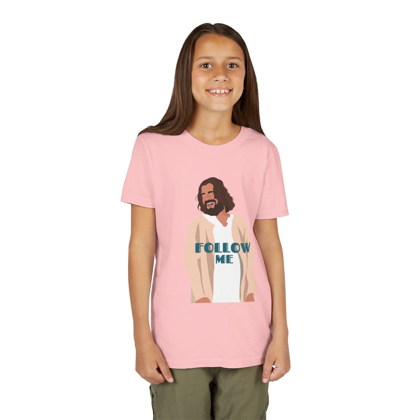 Jesus - Follow Me - 99 Sheep Signature Collection - Premium Unisex Youth Shirt