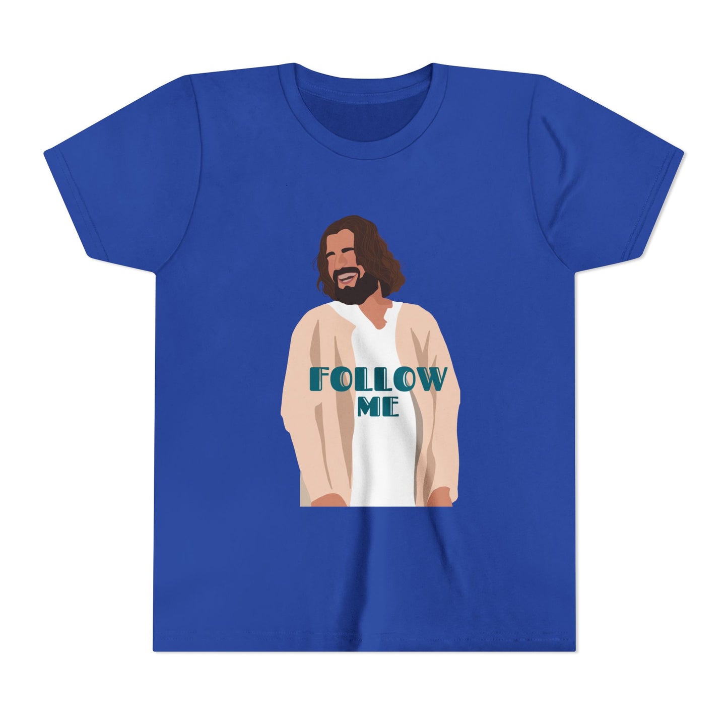 Jesus - Follow Me - 99 Sheep Signature Collection - Premium Unisex Youth Shirt