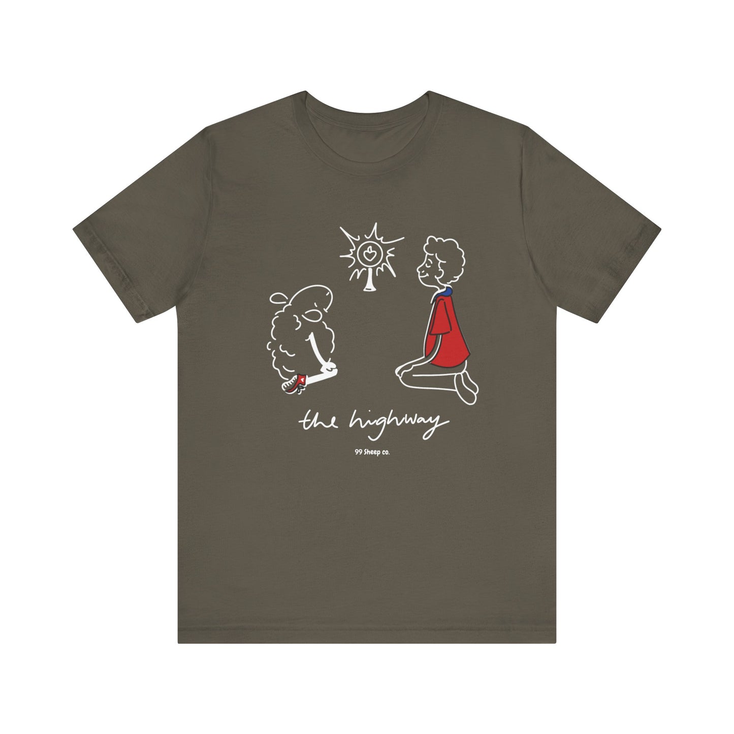 Carlo Acutis The Eucharist - 99 Sheep Signature Collection - Premium Unisex Adult Tee Shirt