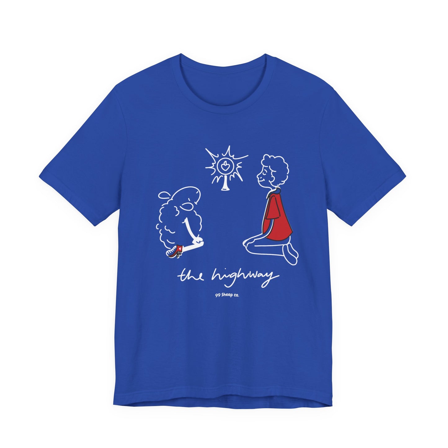 Carlo Acutis The Eucharist - 99 Sheep Signature Collection - Premium Unisex Adult Tee Shirt