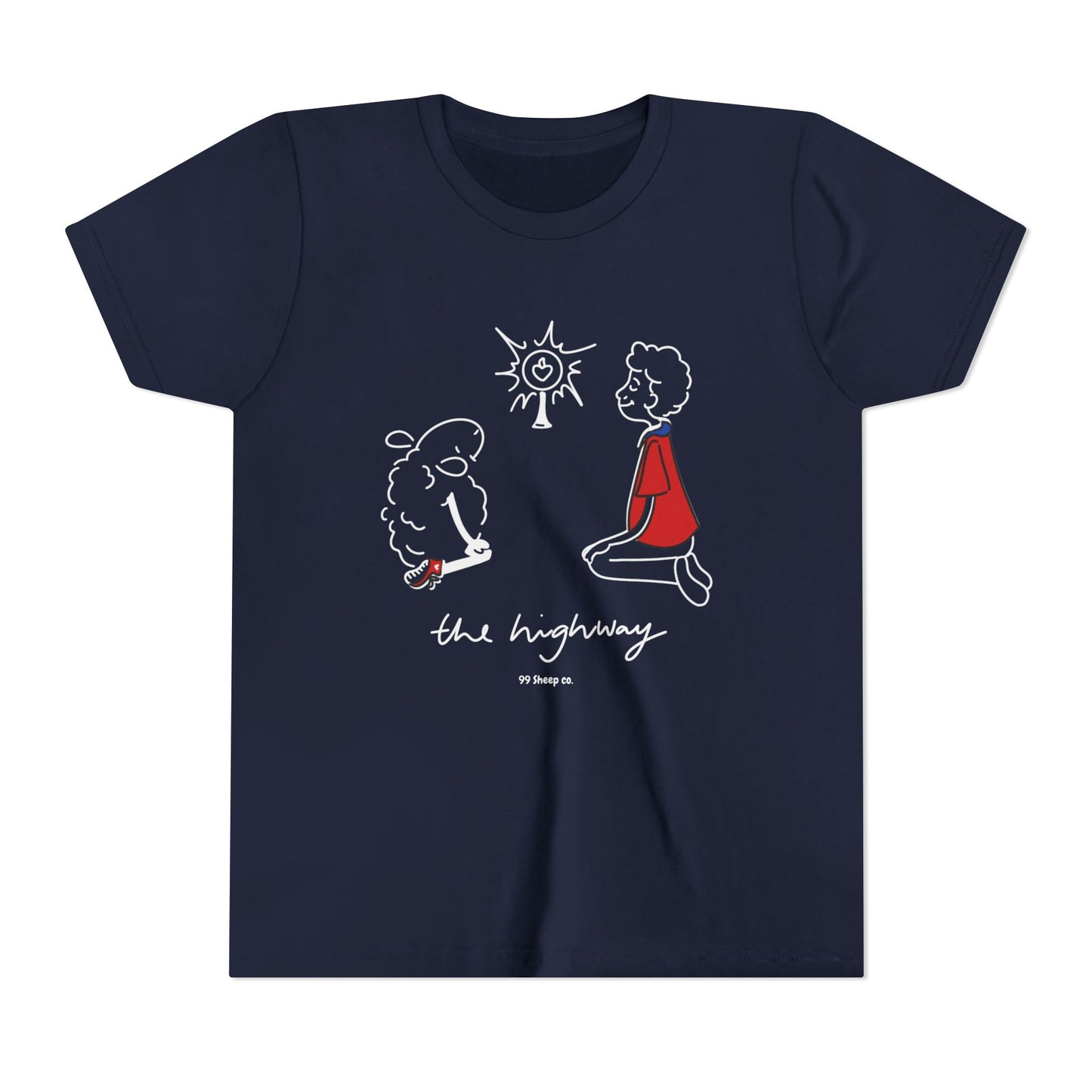 Carlo Acutis The Eucharist - 99 Sheep Signature Collection - Premium Unisex Youth Shirt