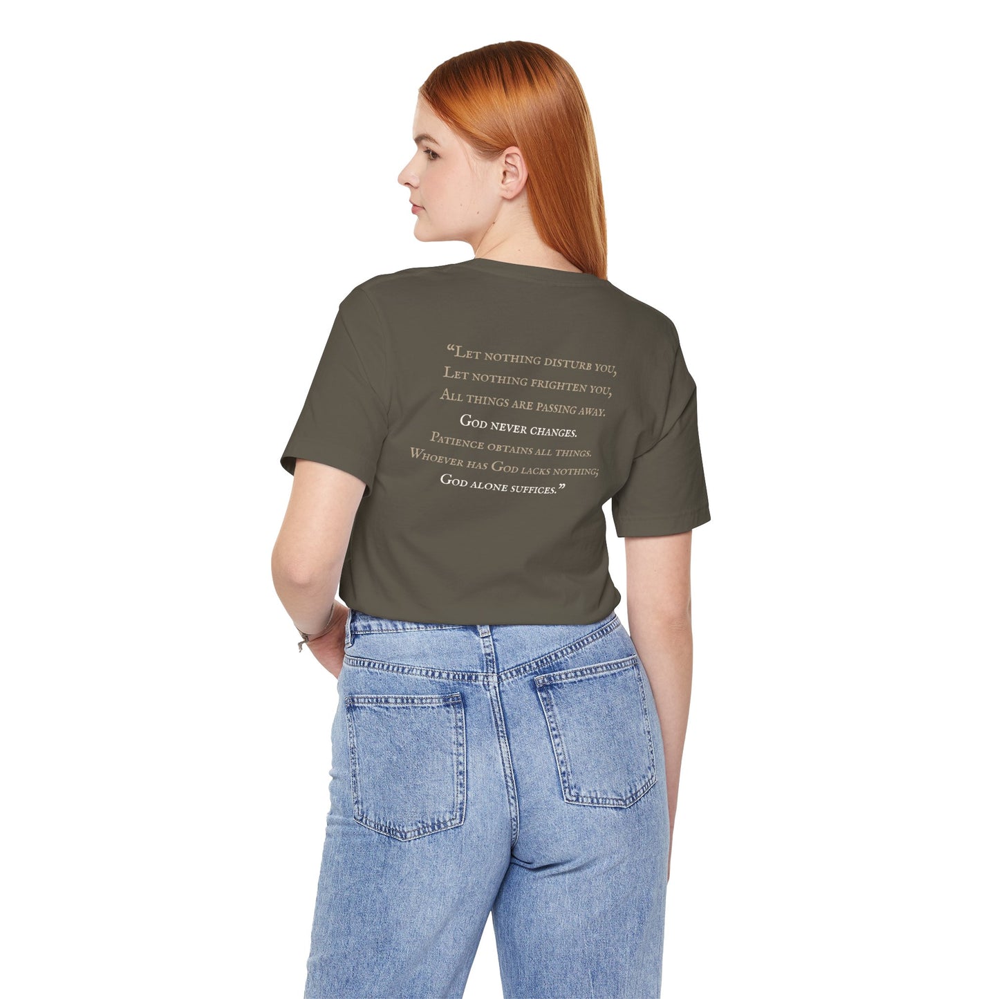 St Teresa of Avila (@TheSimpleCatholic) - Premium Unisex Tee