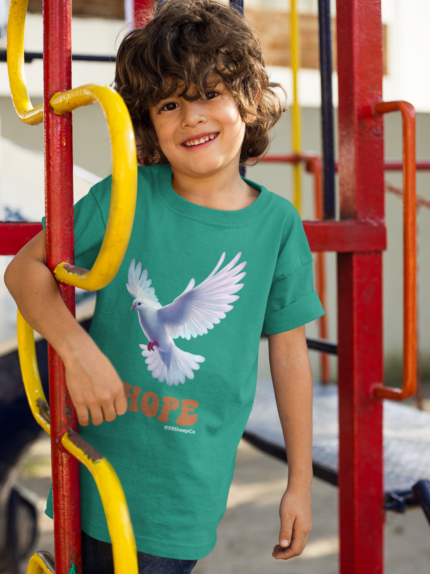 HOPE - (No Sweatshops, Free Shipping, Premium Kids Crew Neck Tee)