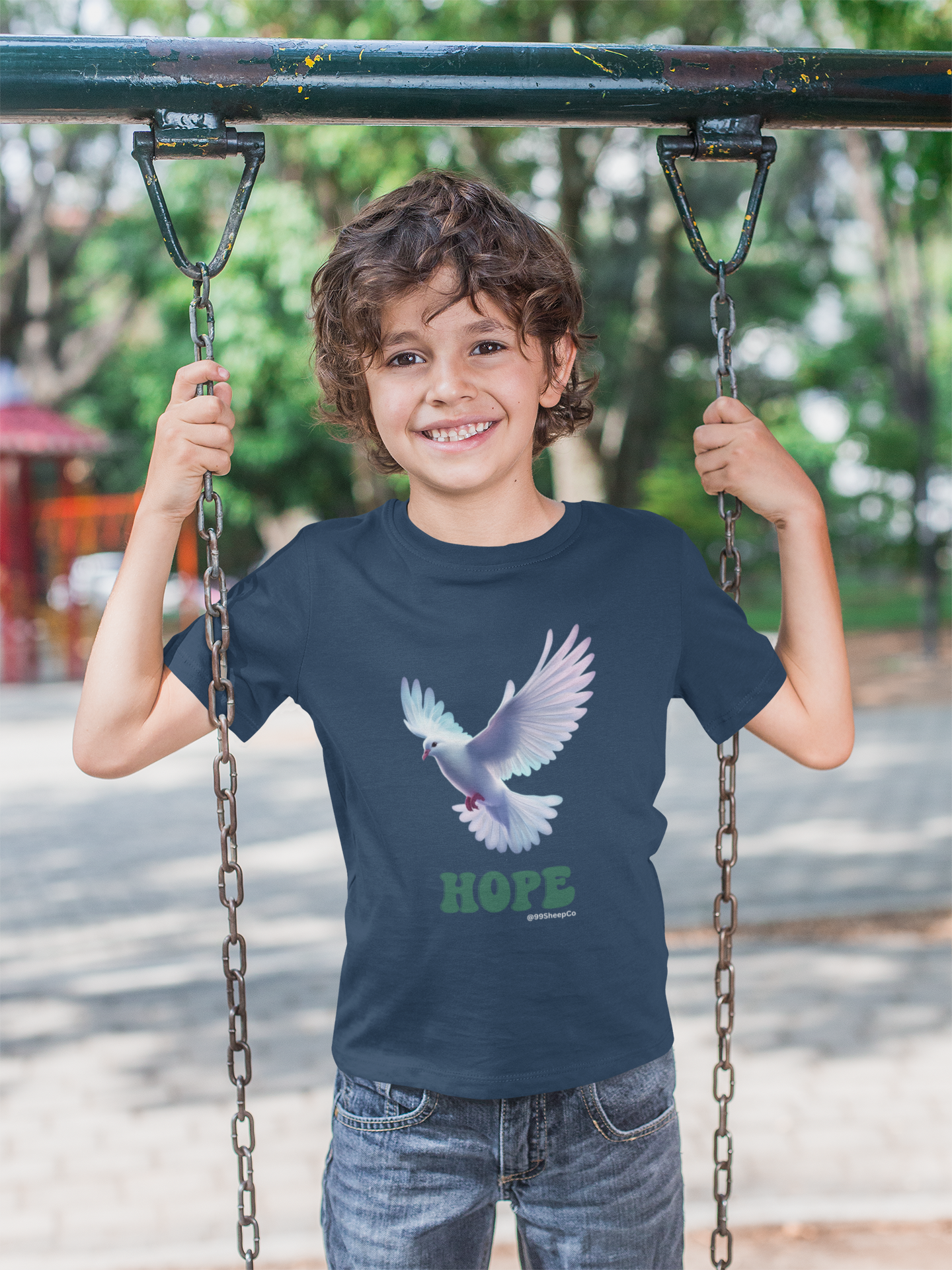 HOPE - (No Sweatshops, Free Shipping, Premium Kids Crew Neck Tee)