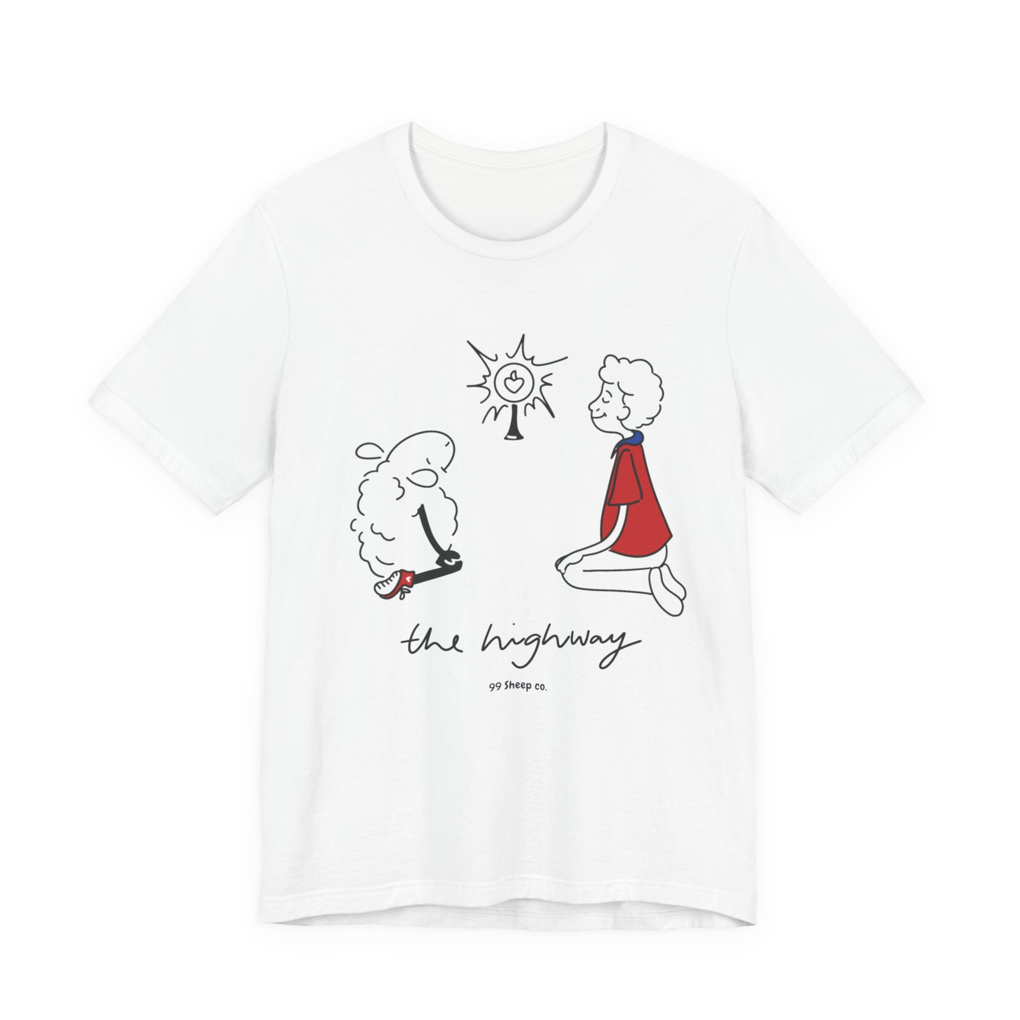 Carlo Acutis The Eucharist - 99 Sheep Signature Collection - Premium Unisex Adult Tee Shirt