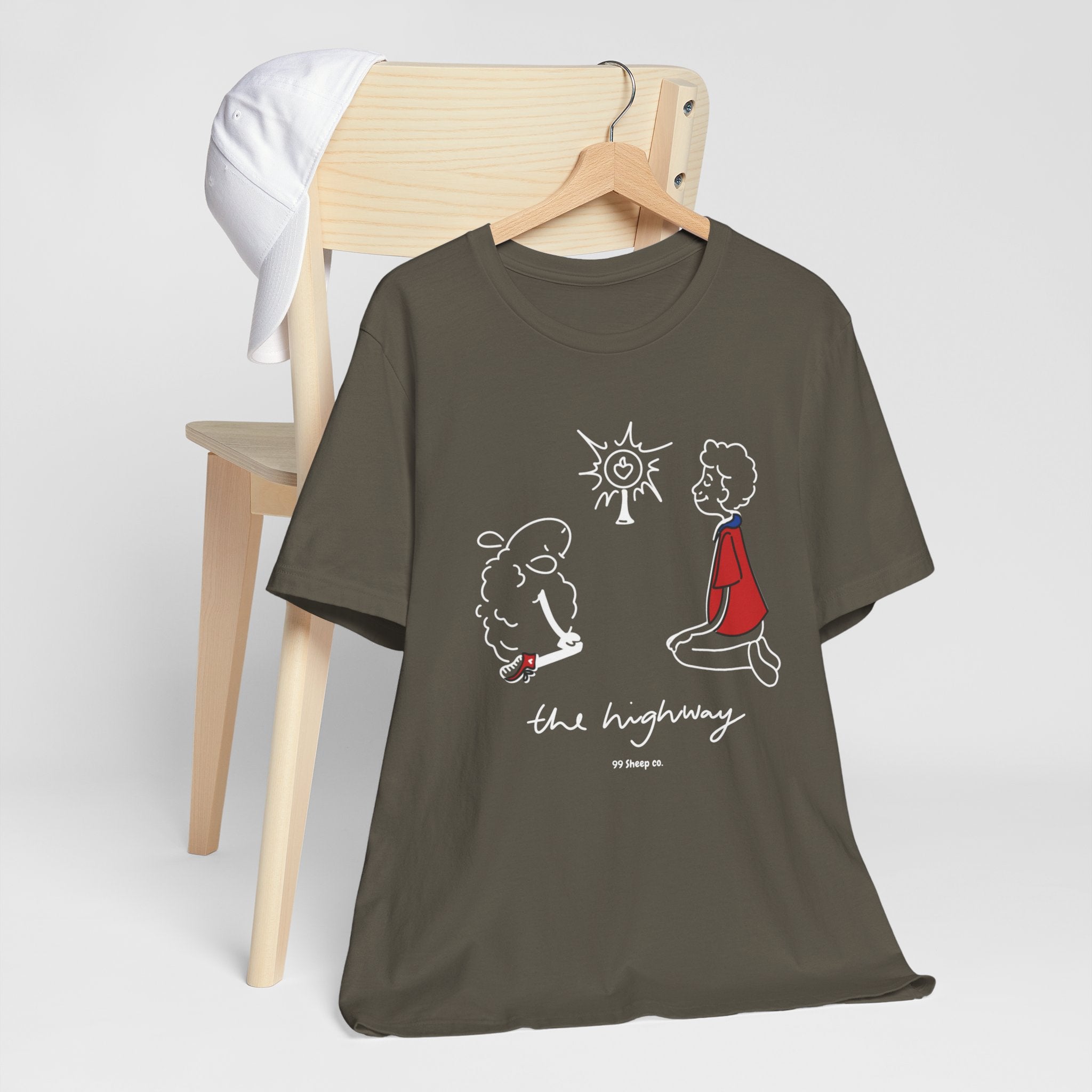 Carlo Acutis The Eucharist - 99 Sheep Signature Collection - Premium Unisex Adult Tee Shirt